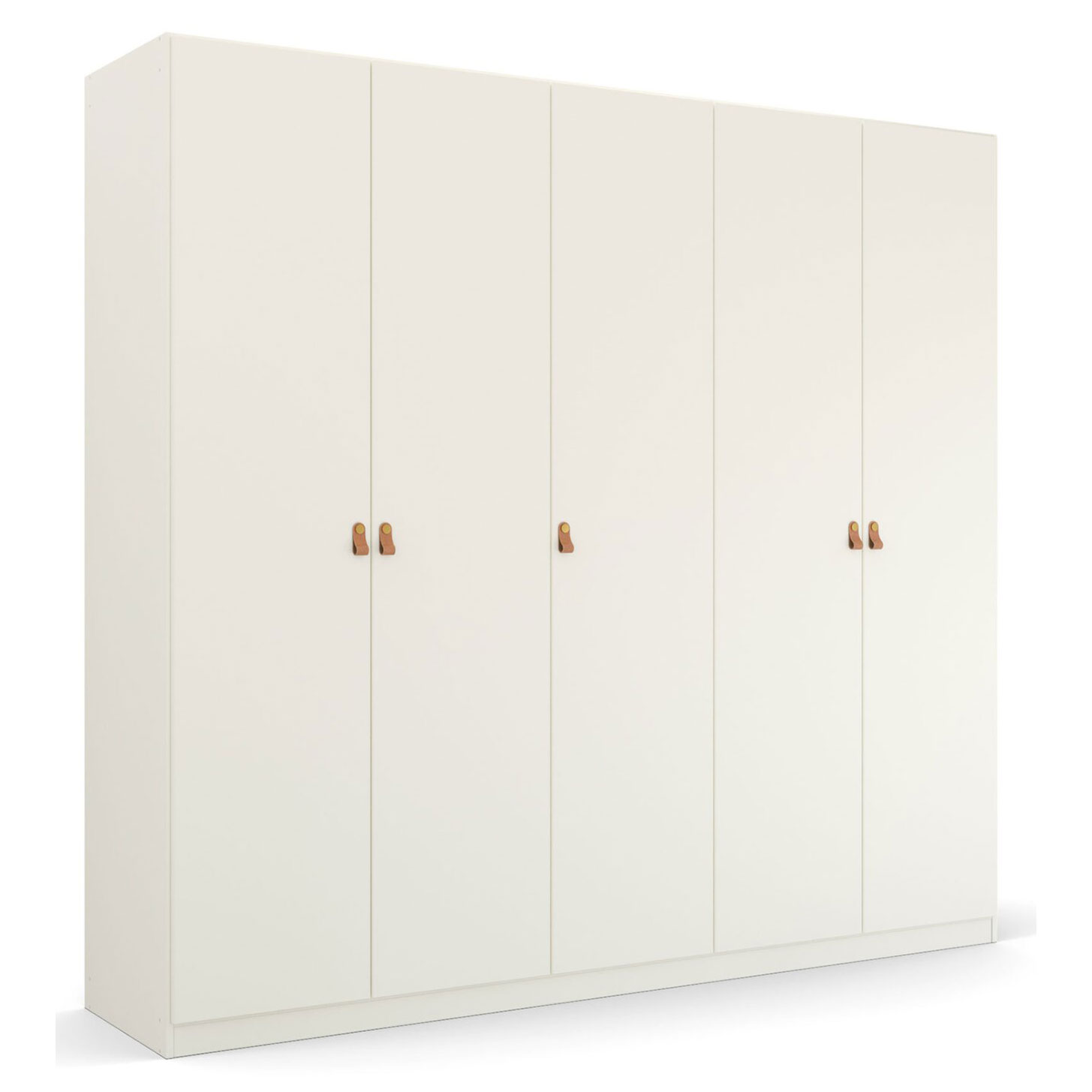 Drehtürenschrank - alpinweiß - 226 cm