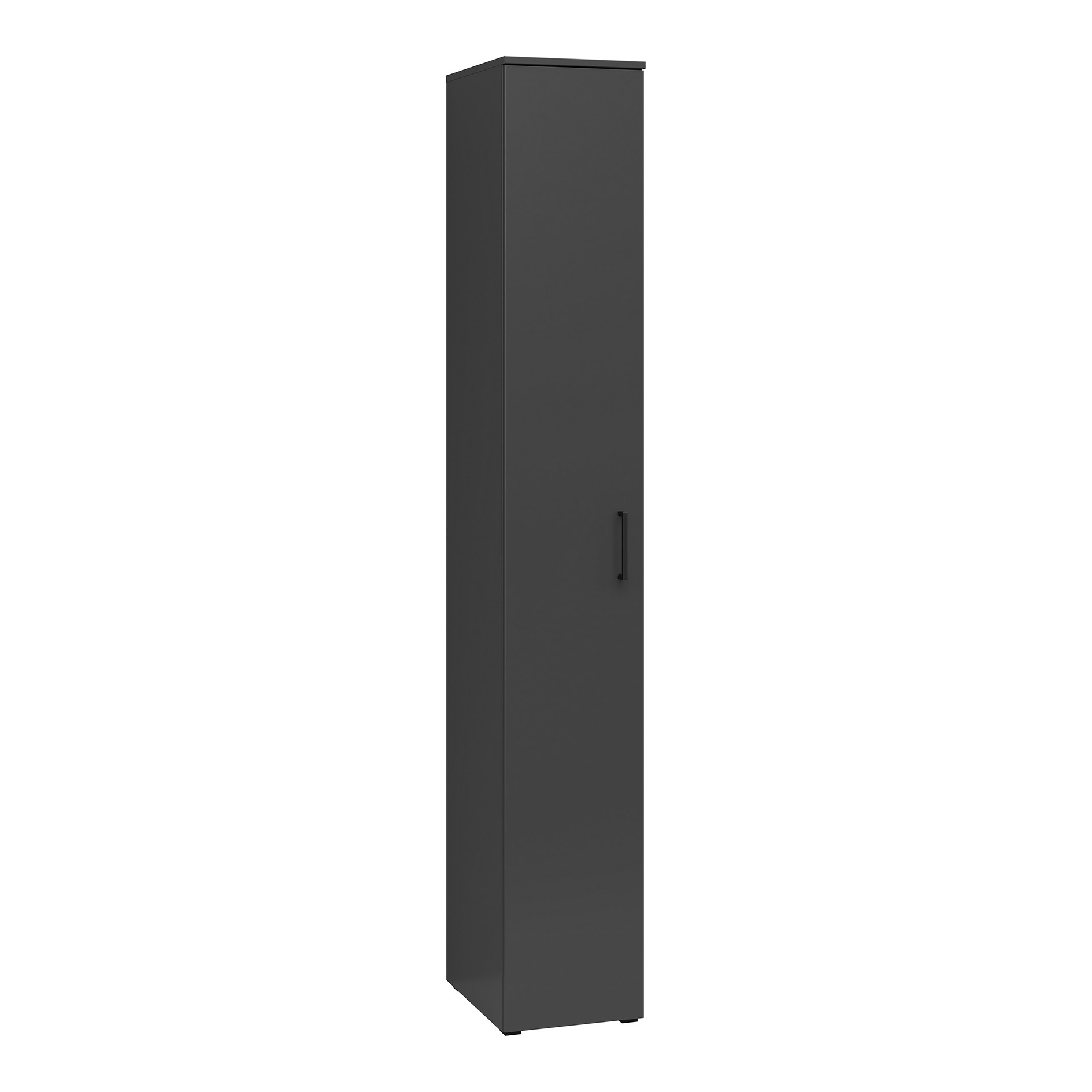 Drehtürenschrank - anthrazit - Breite 30 cm