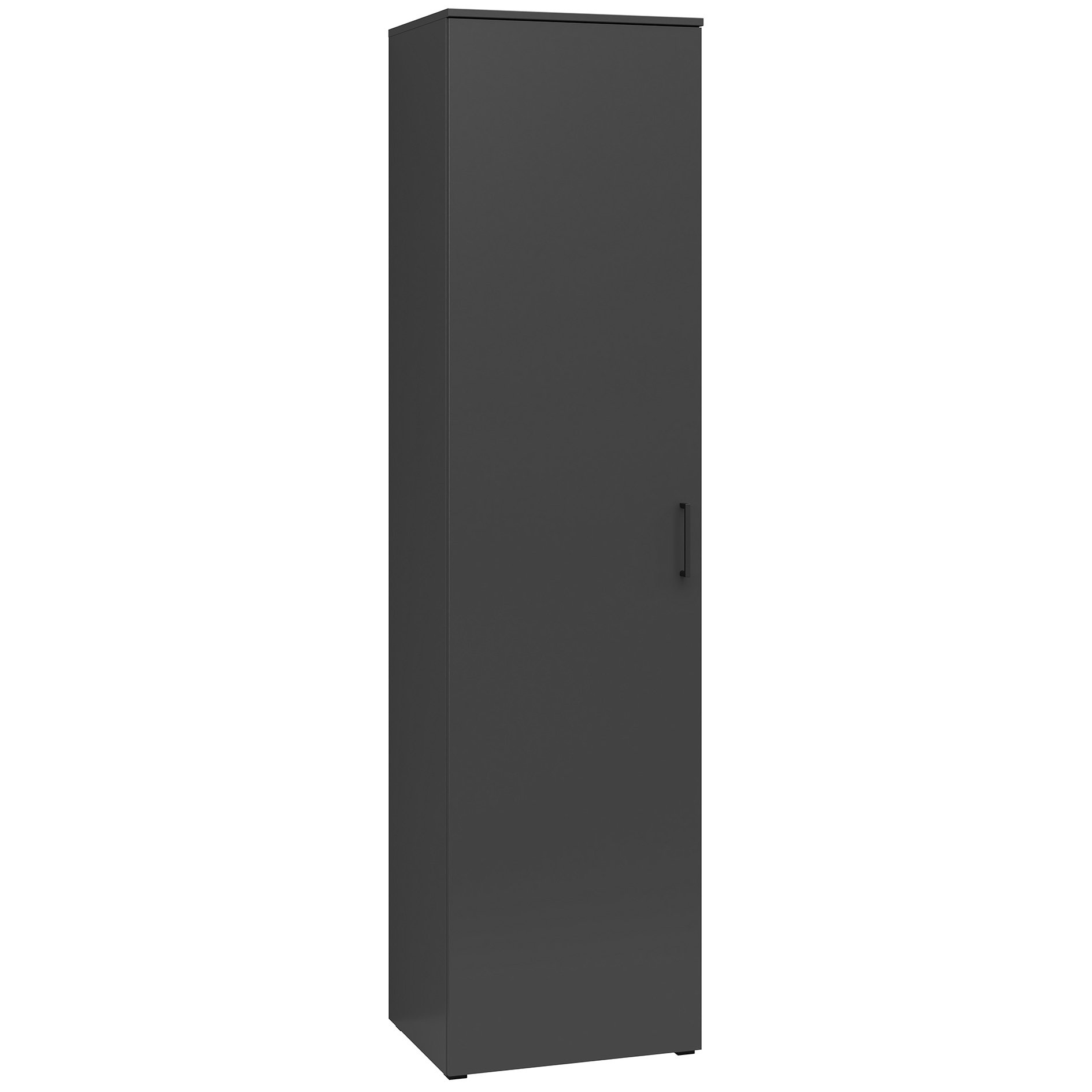 Drehtürenschrank - anthrazit - Breite 50 cm