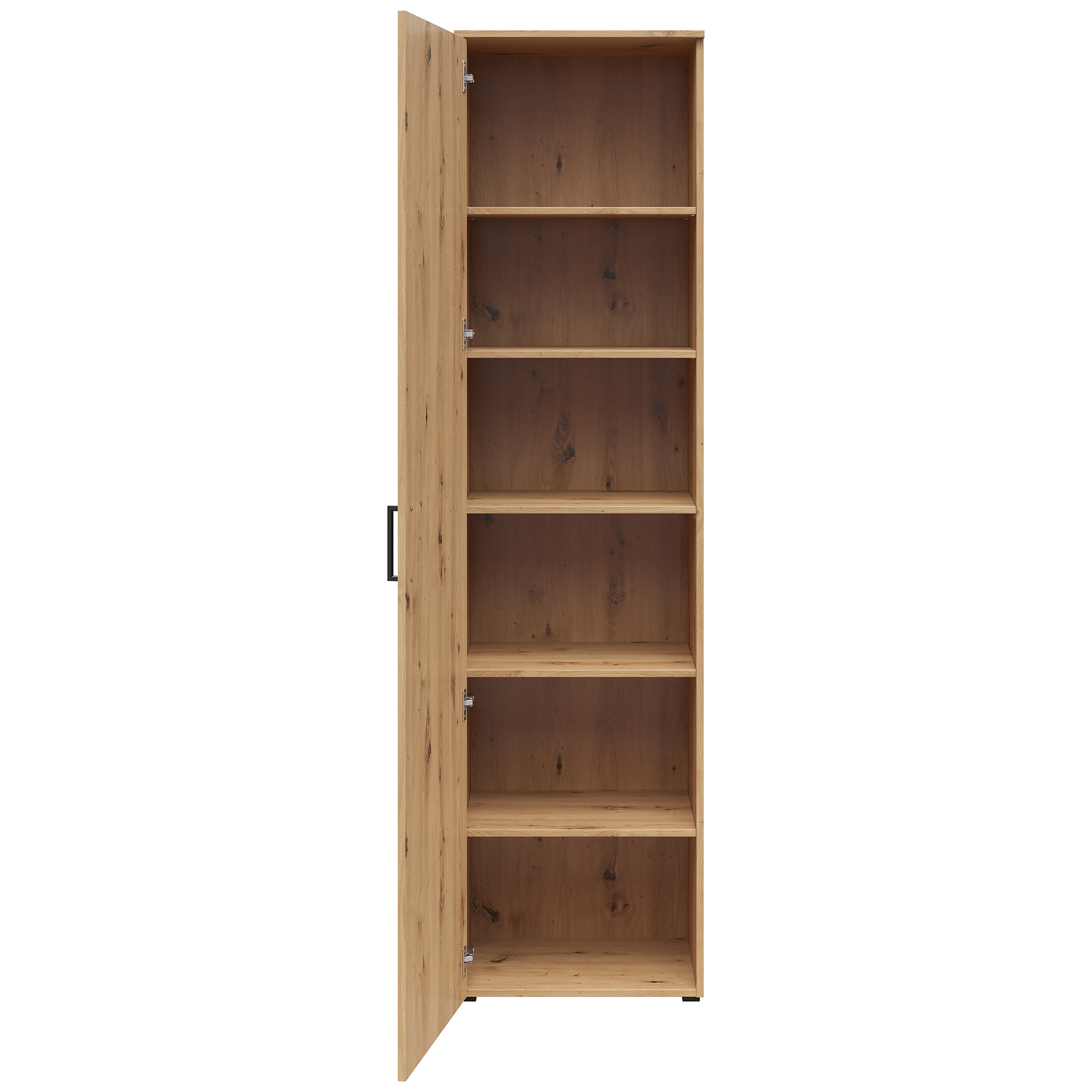 Drehtürenschrank - Artisan Eiche - Breite 50 cm