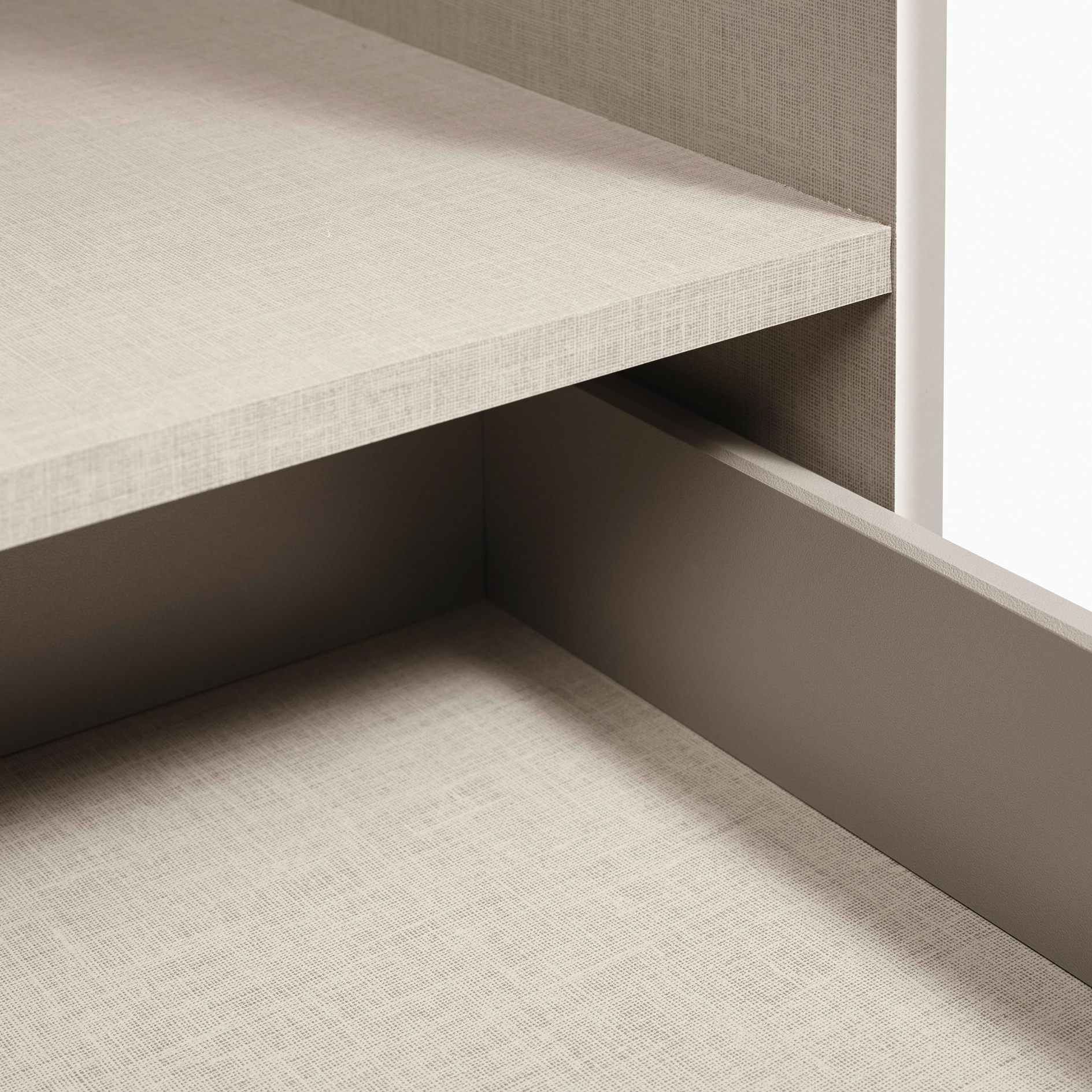 Drehtürenschrank - Sonoma Eiche - 136 cm breit