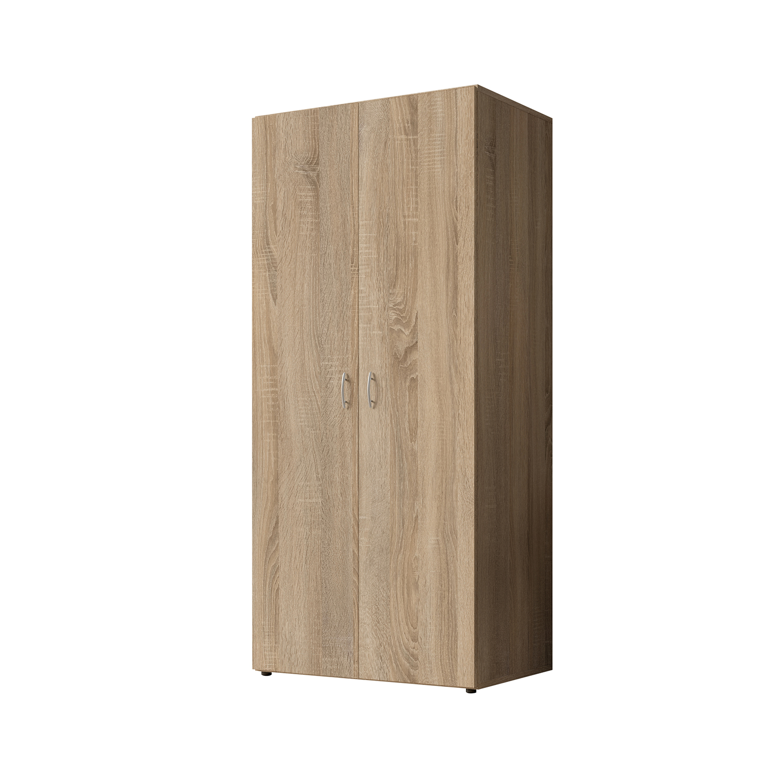 Drehtürenschrank - Sonoma Eiche - 2 Türen - 81 cm breit