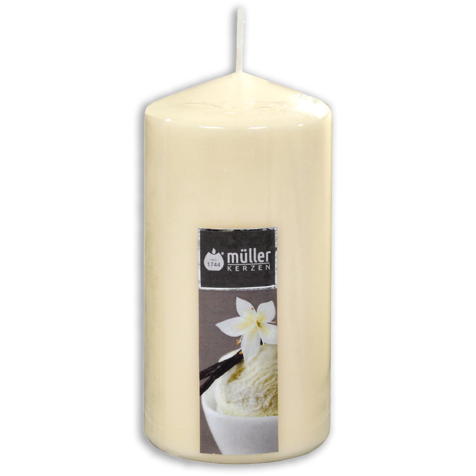 Duft-Stumpenkerze -  Vanilla Dream - 13 cm 