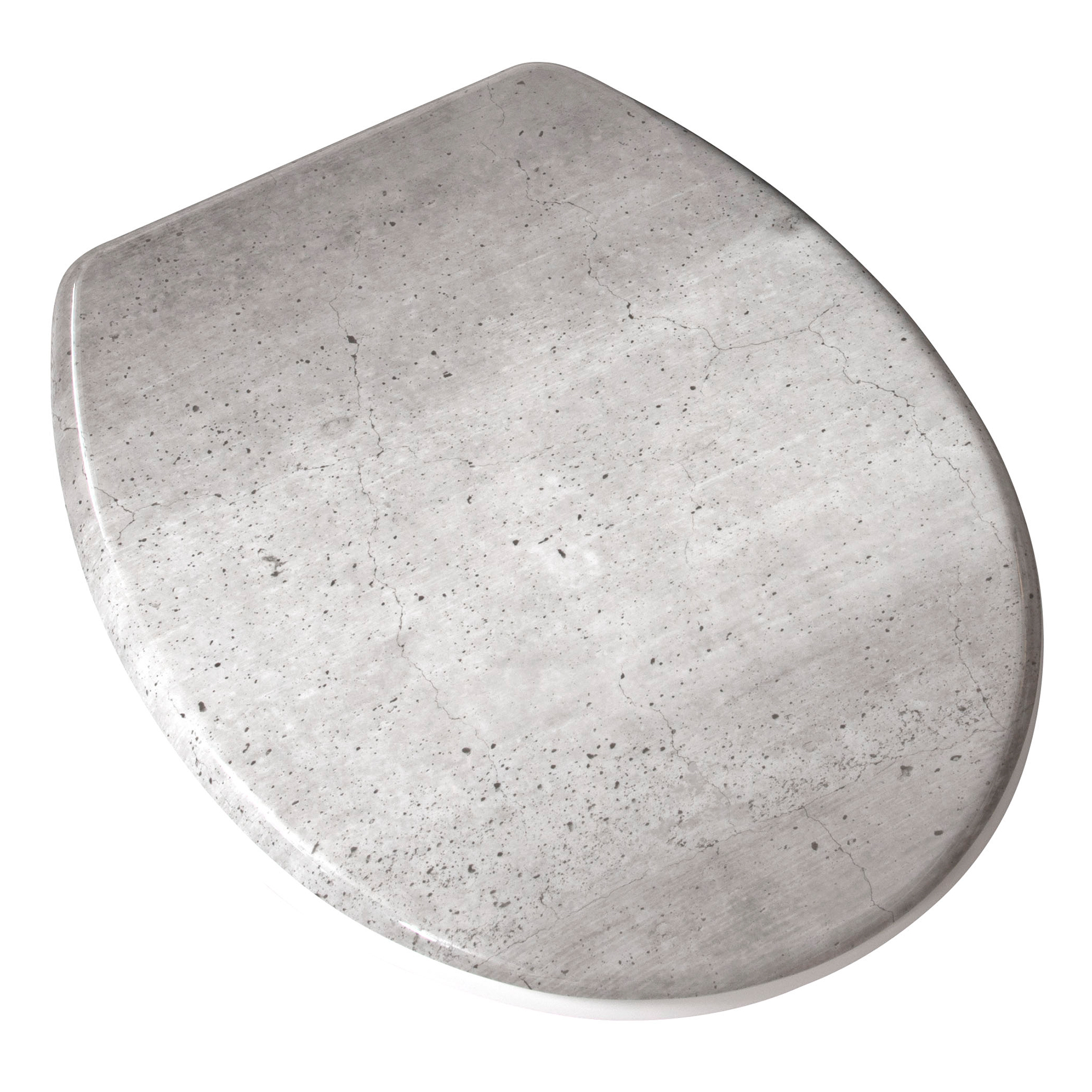 Duroplast WC-Sitz - Betonoptik - Softclose