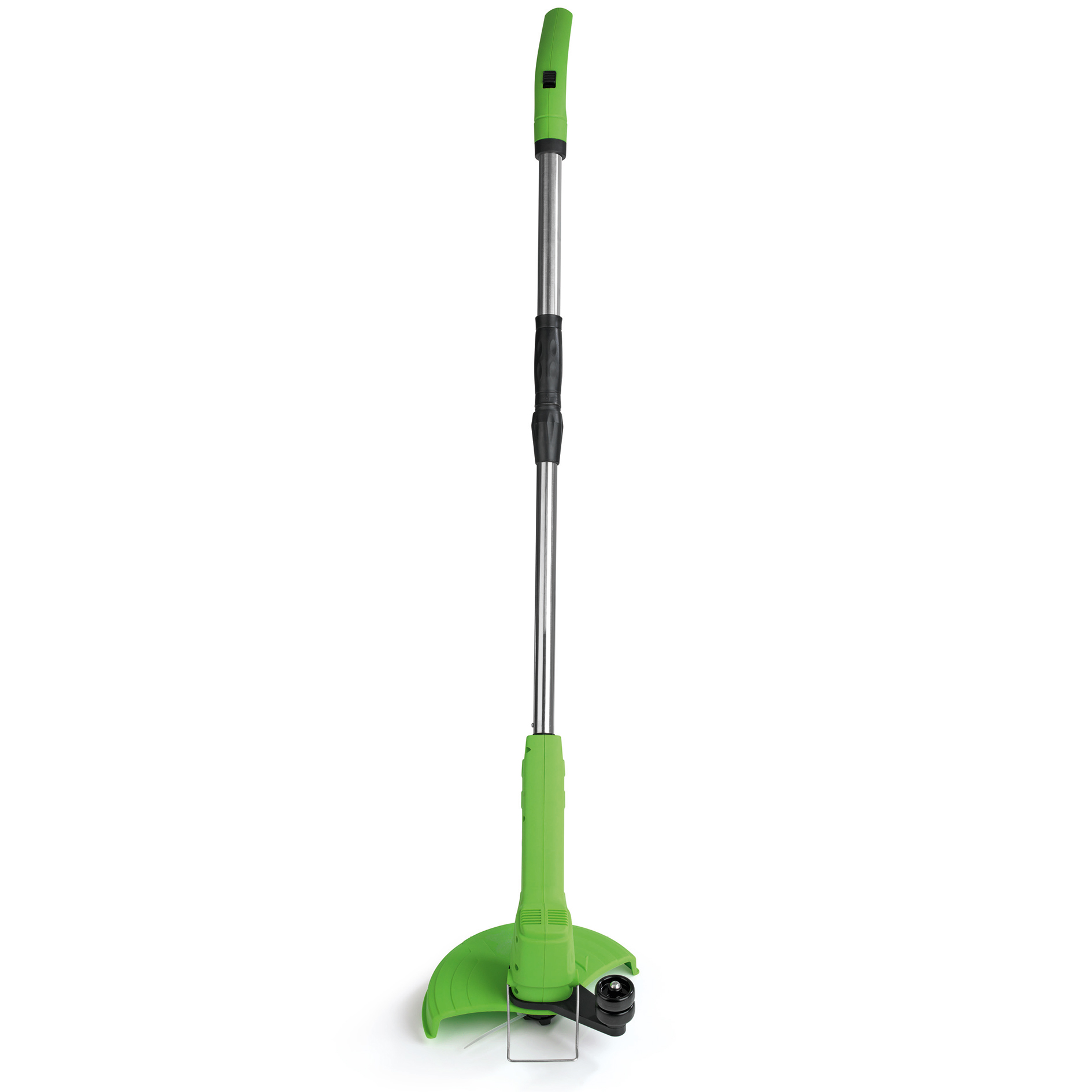 EASYMAXX Akku-Rasentrimmer - grün - höhenverstellbar