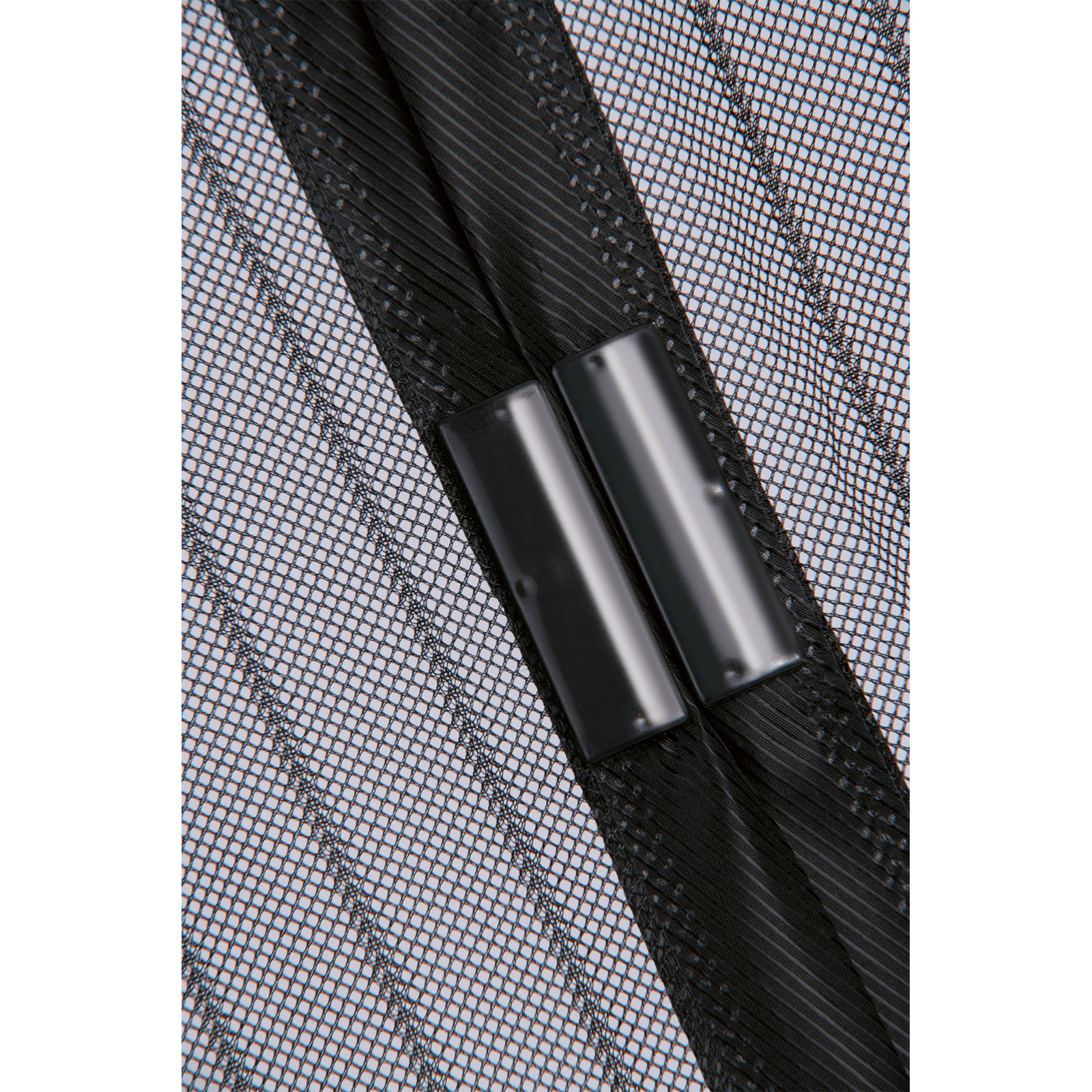 EASYmaxx Moskitonetz Magic Klick - schwarz - 90x210 cm