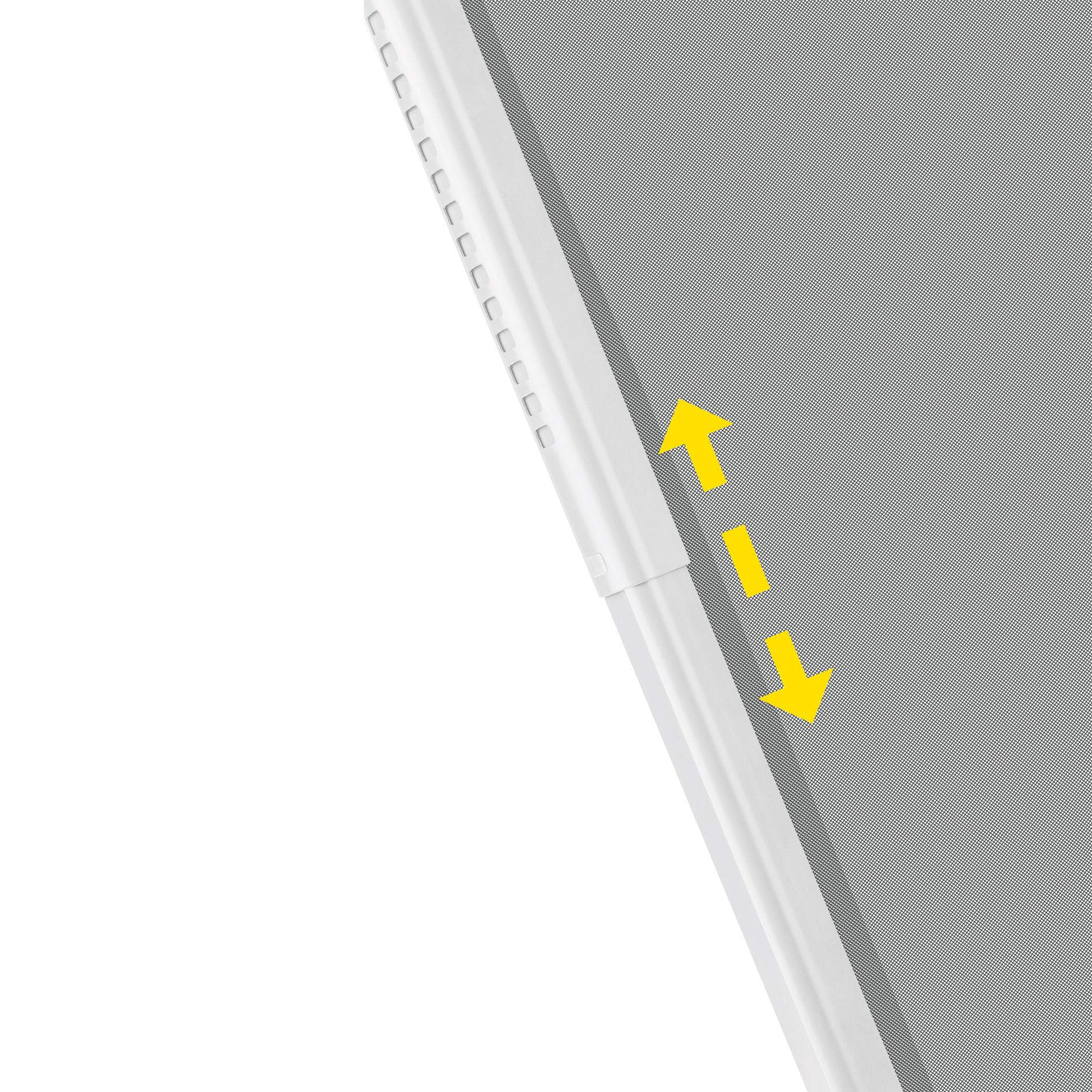 EASYMAXX Teleskop-Moskitonetz MAGIC FIT - weiß - für Standardfenster