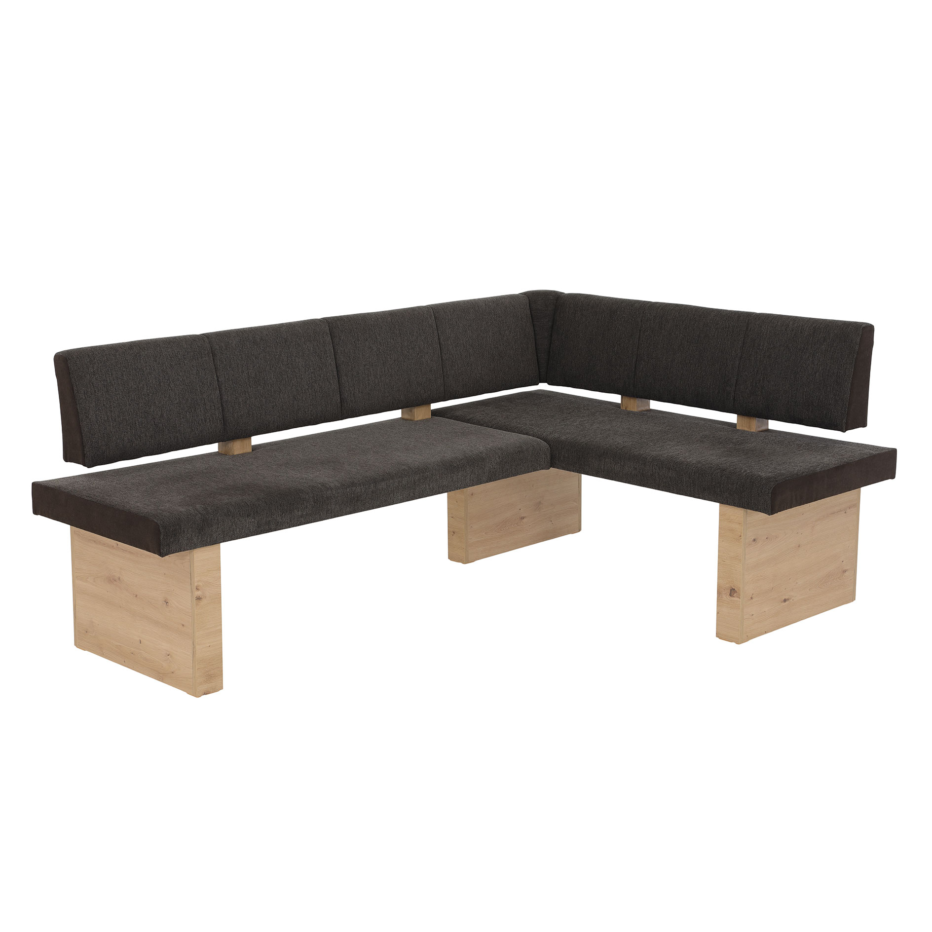 Eckbank - braun - Artisan Eiche - 140x200 cm