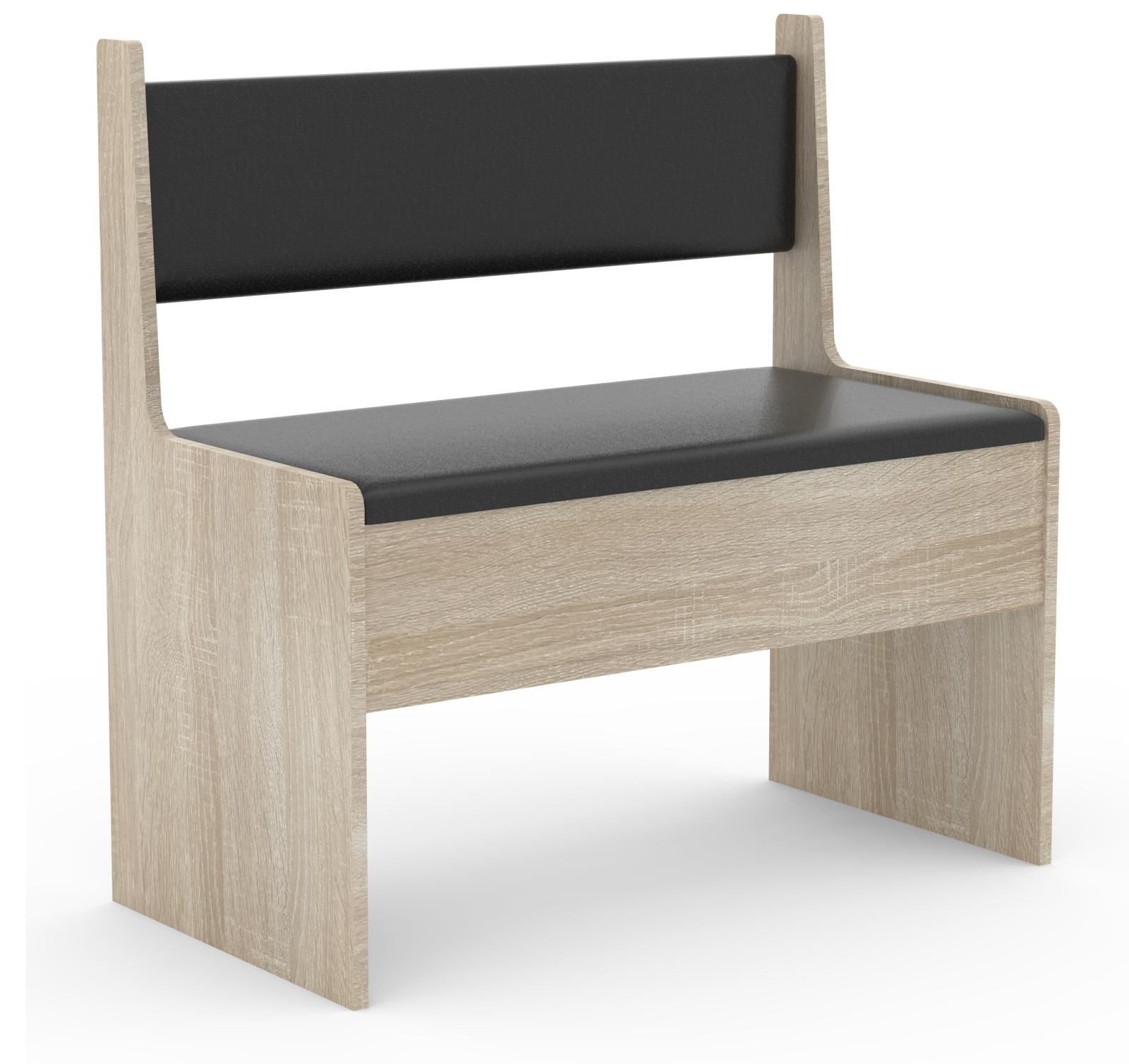 Eckbank-Element ESAL 80 - Sonoma Eiche - aufklappbar - 80 cm