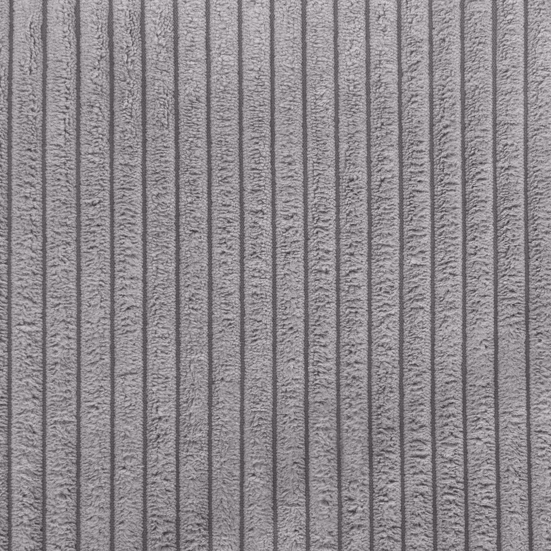 Eckgarnitur - warm grey - Cord - inklusive Kissen