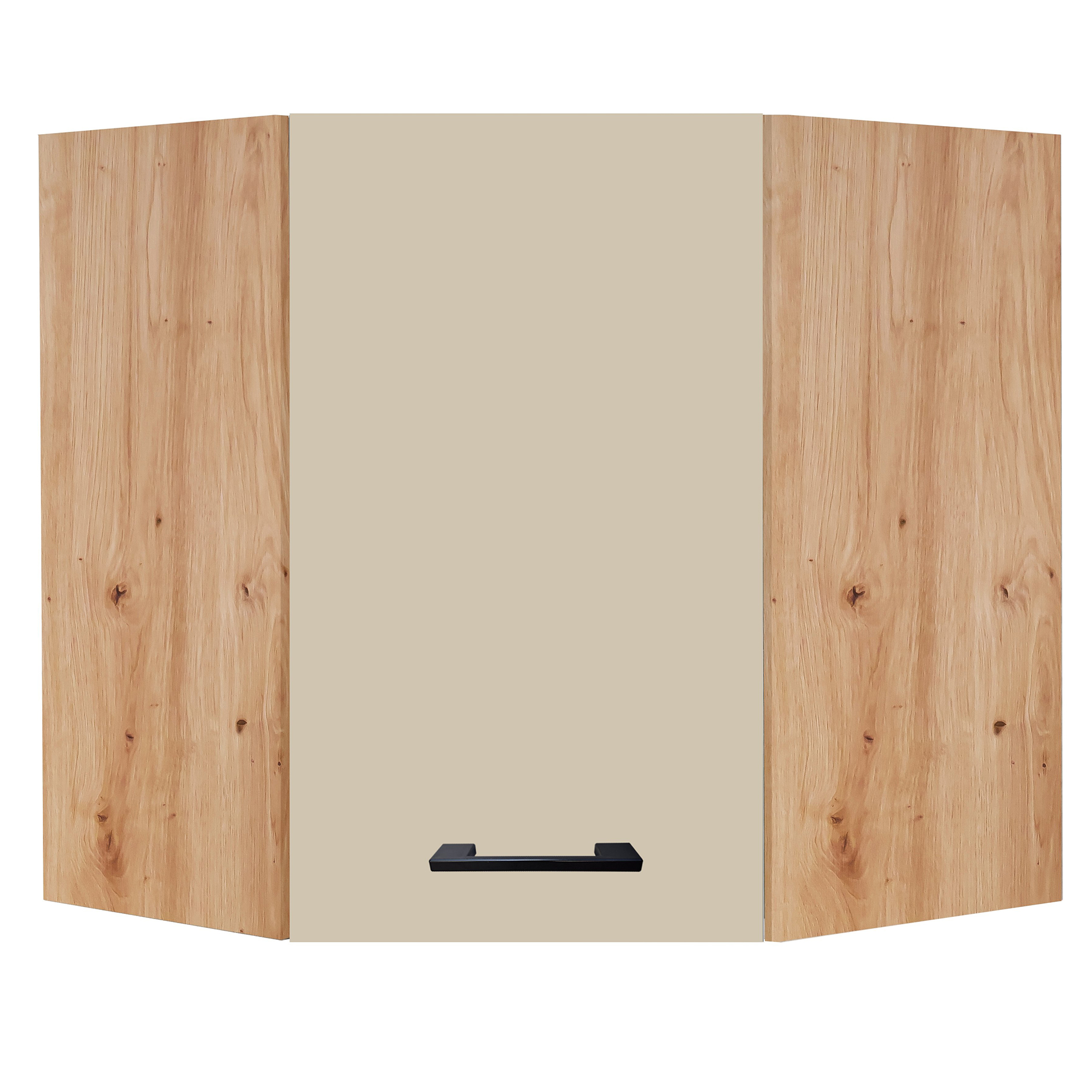 Eckhänger - Macadamia matt - 60 cm breit
