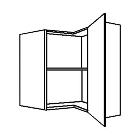 Eckhänger MATRIX - weiß Lacklaminat-weiß - 60 cm