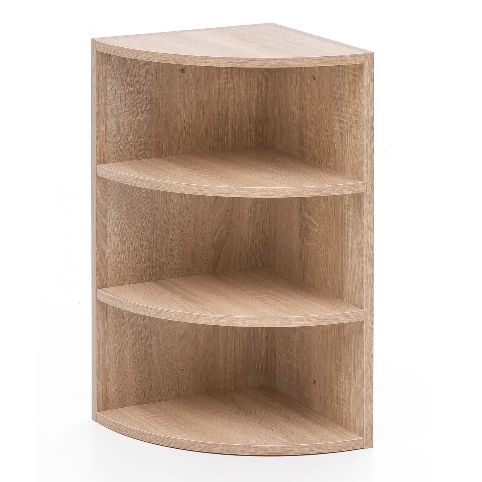 Eckregal - Sonoma Eiche - 60 cm hoch