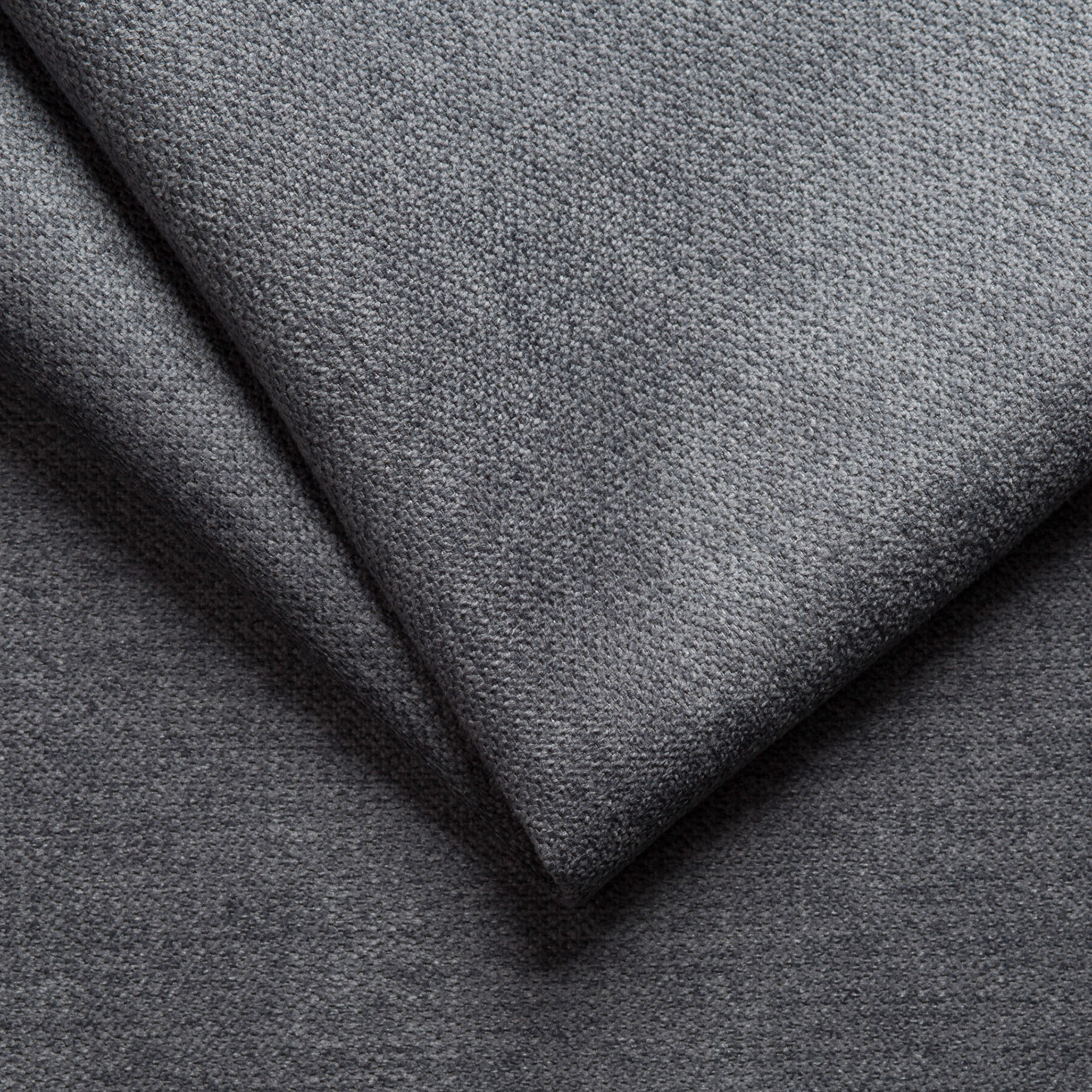 Ecksofa - ash - Cord - mit Liegefunktion und Staukasten