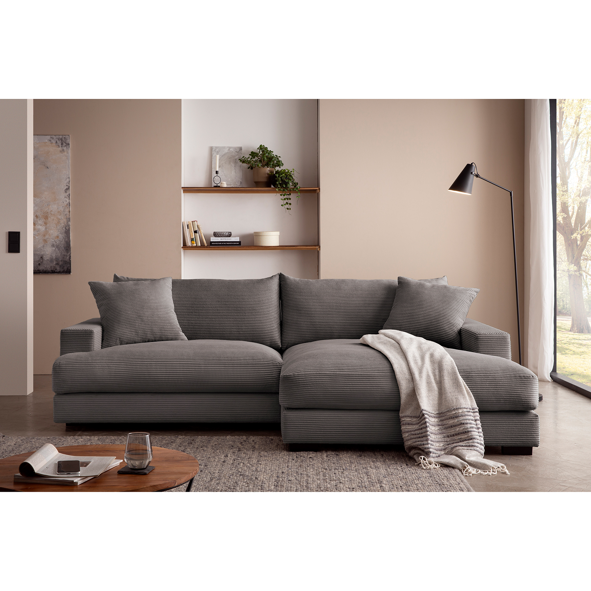 Ecksofa - ash - Cord