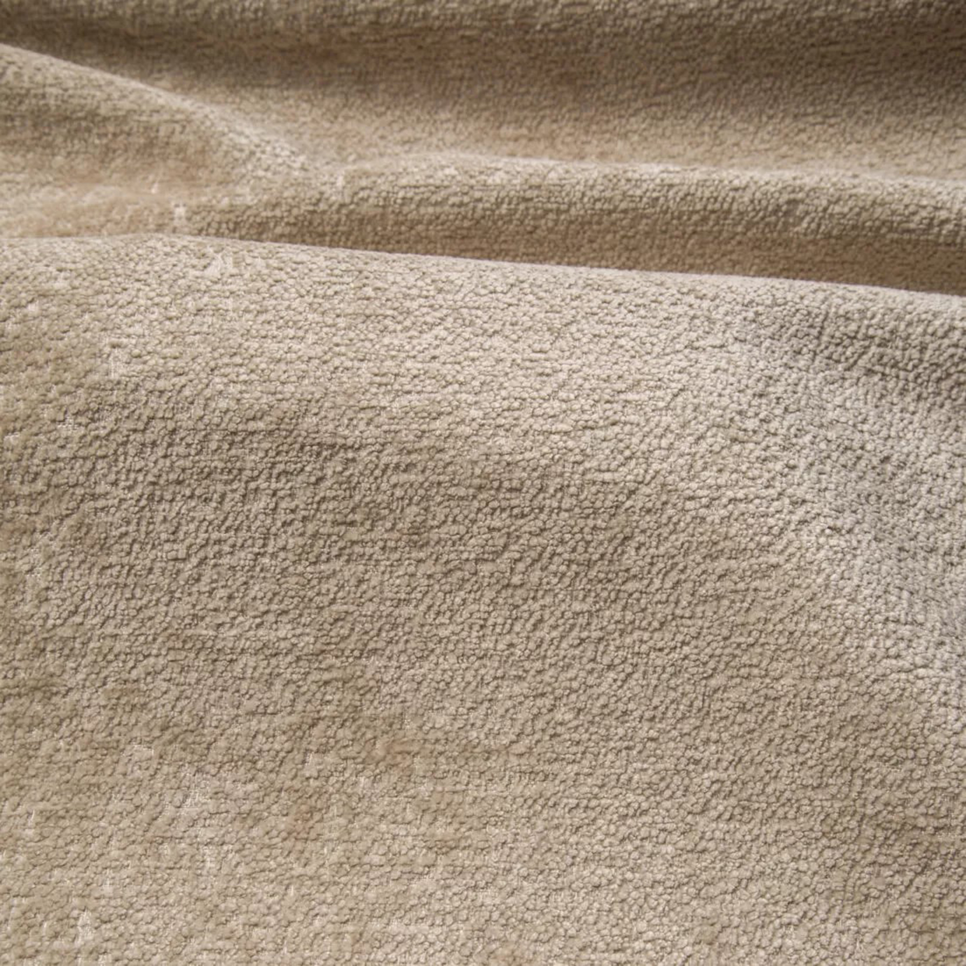 Ecksofa - beige - Liegefunktion und Staukasten - Ottomane rechts