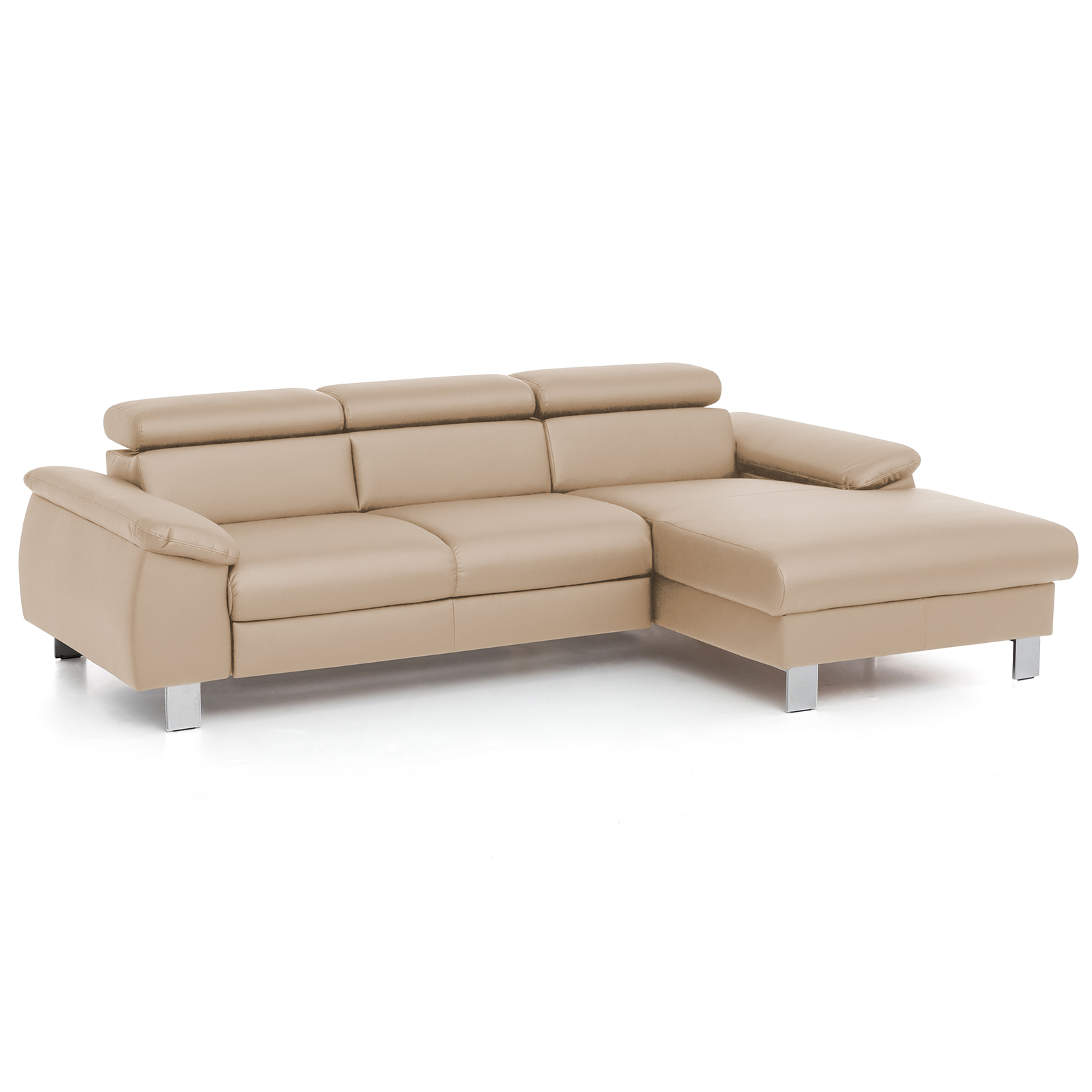 Ecksofa - biscuit - Liegefunktion - Recamiere rechts