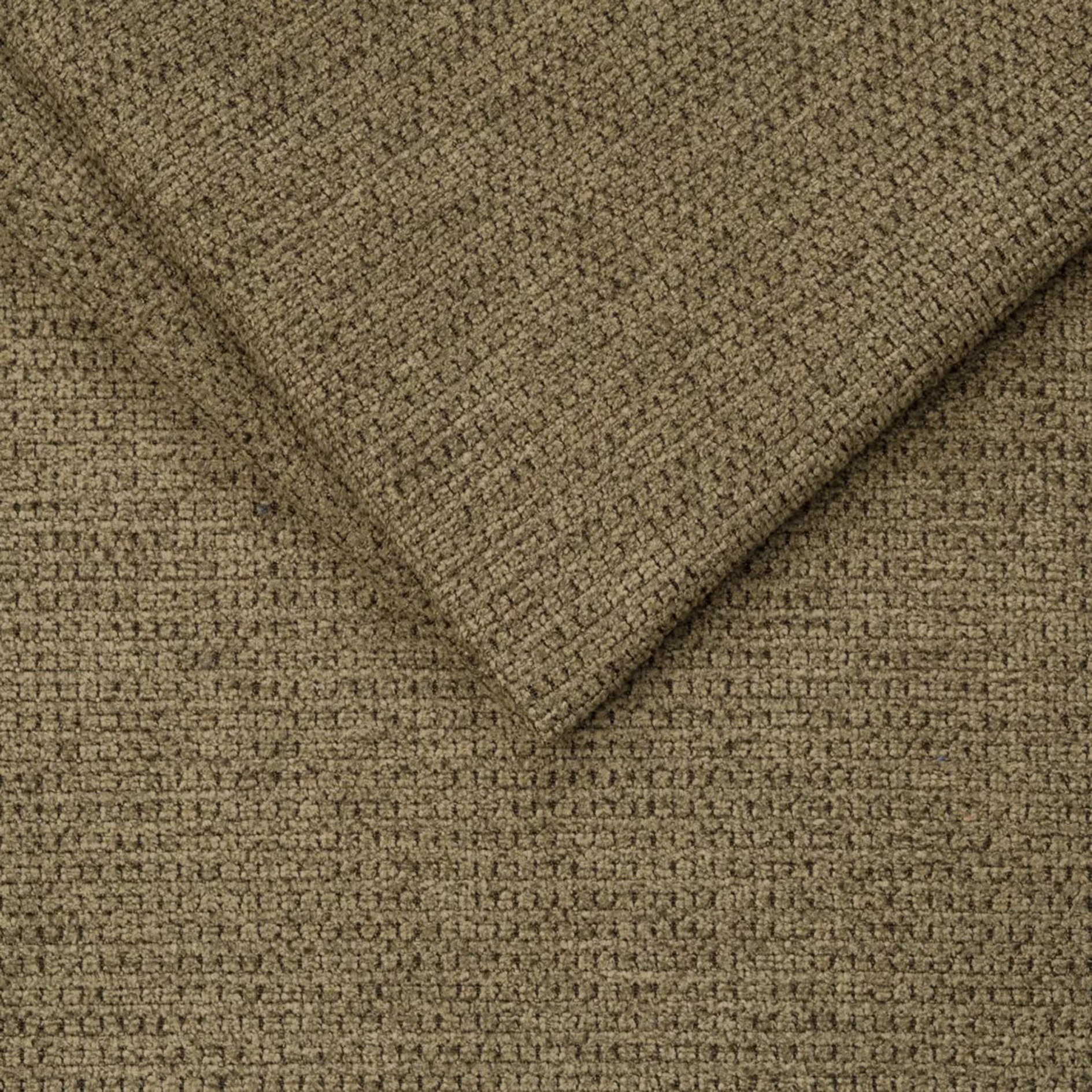 Ecksofa - olive - mit Liegefunktion - Staukasten rechts