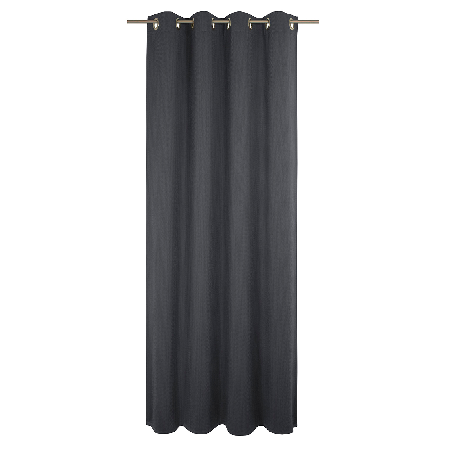 Einzelschal mit Ösen UNI COLLECTION LIGHT - königsblau - 145x175 cm