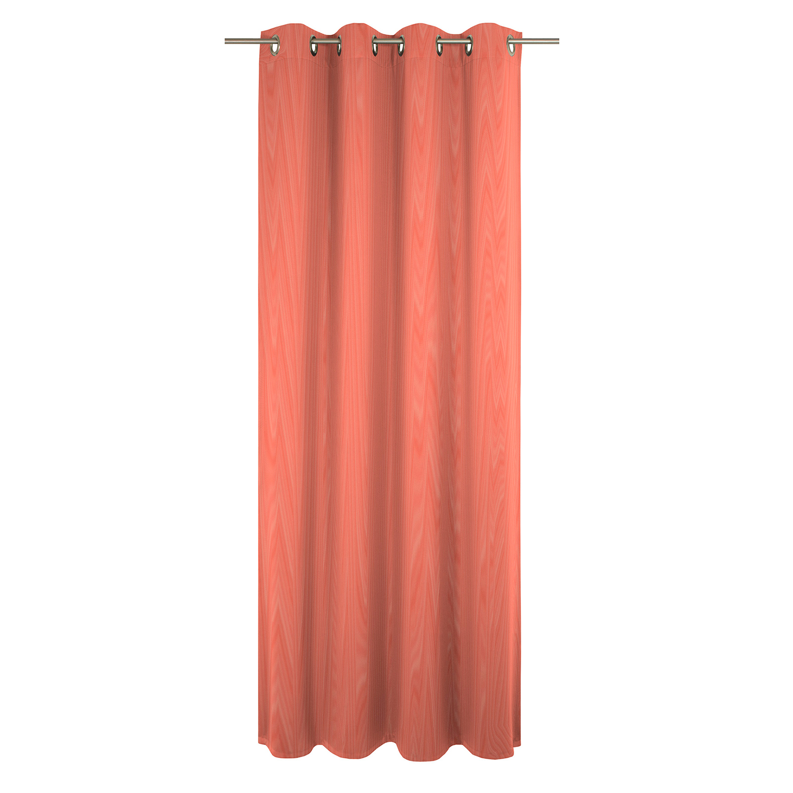 Einzelschal mit Ösen UNI COLLECTION LIGHT - orange - 145x145 cm