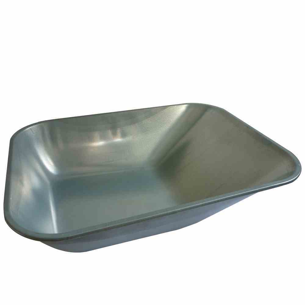 Ersatzmulde - silber - ungebohrt - 85 Liter