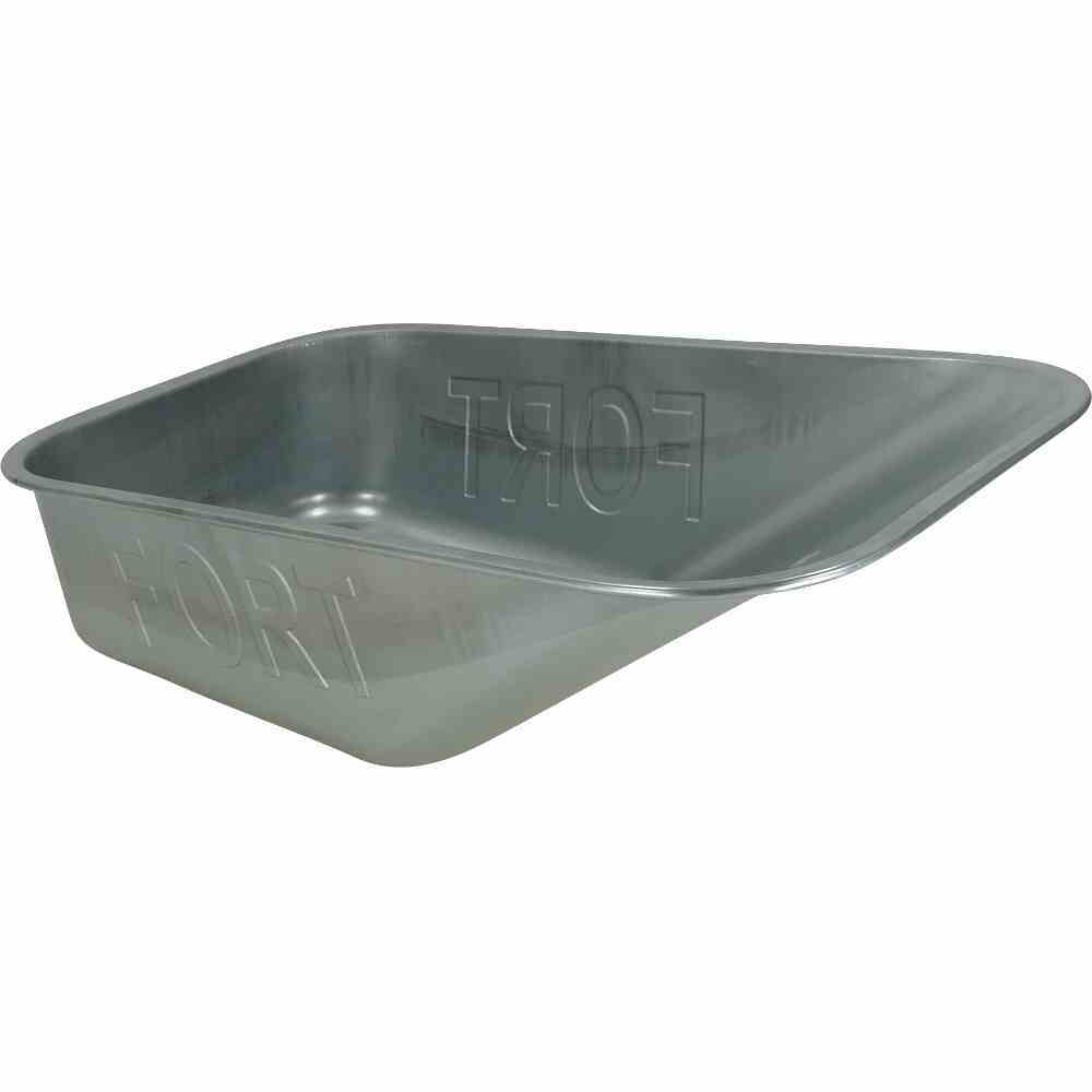 Ersatzmulde - silber - verzinkt - 90 Liter