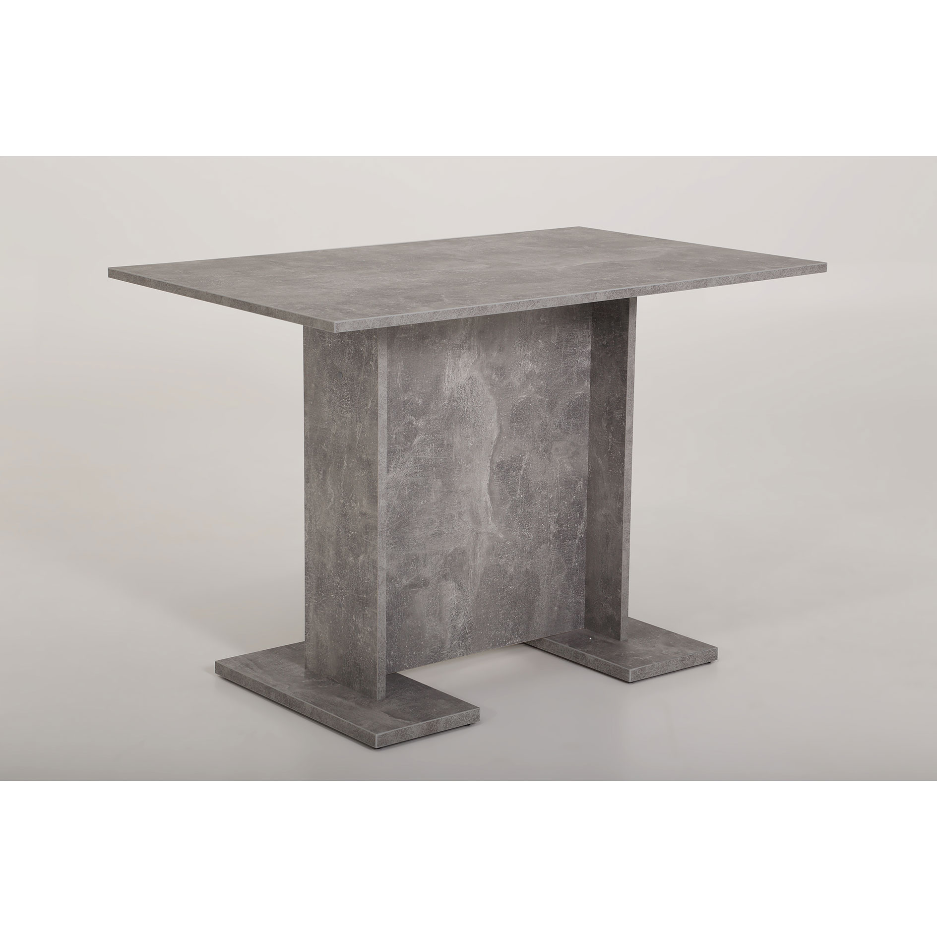 Esstisch - Betonoptik - 108x75 cm