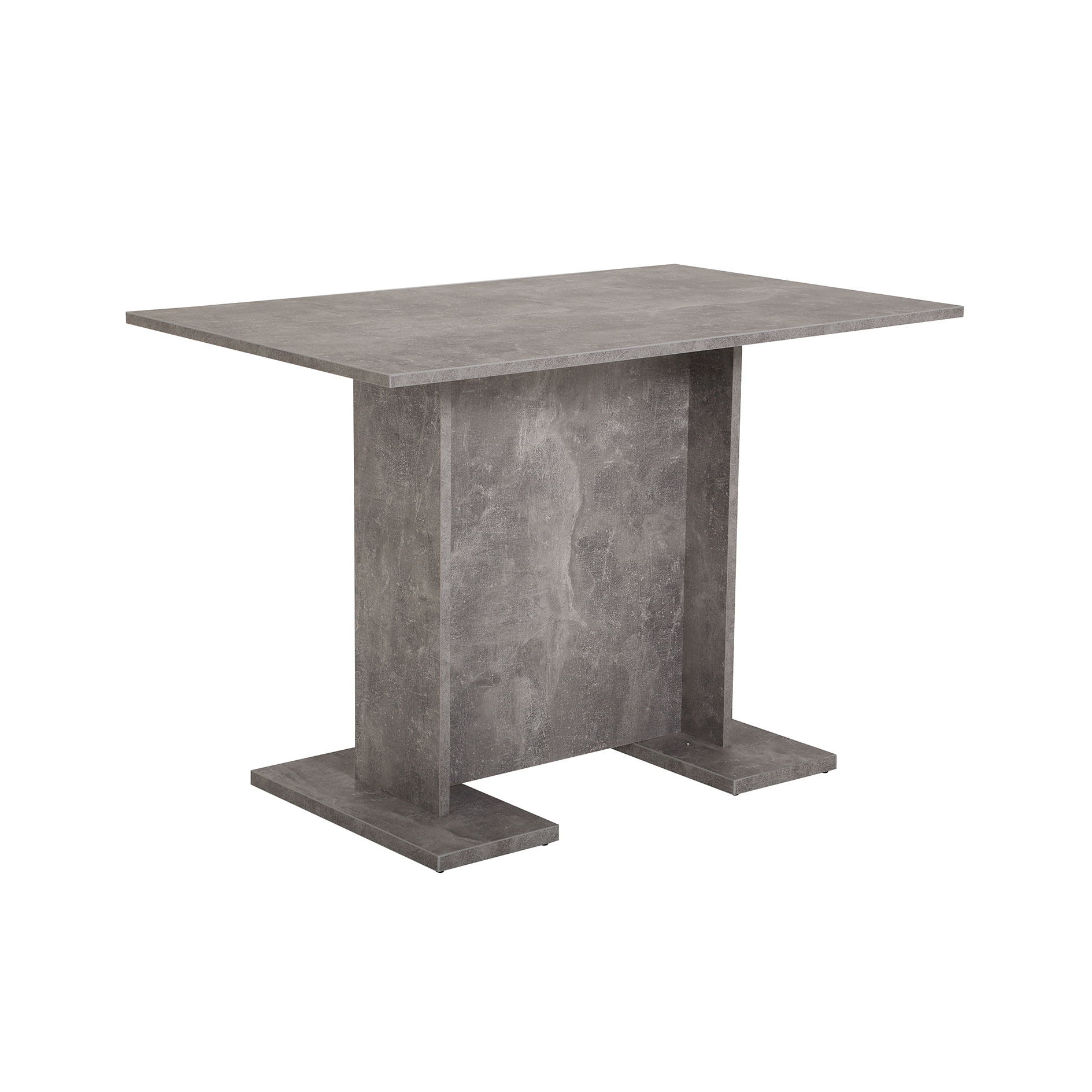 Esstisch - Betonoptik - 108x75 cm
