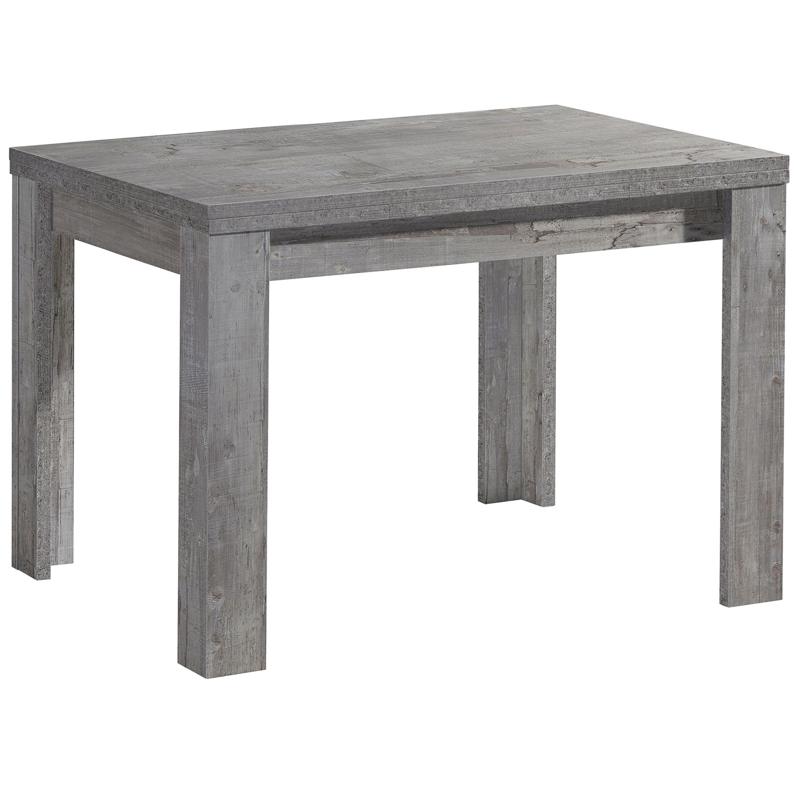 Esstisch - Betonoptik - ausziehbar - 110 cm