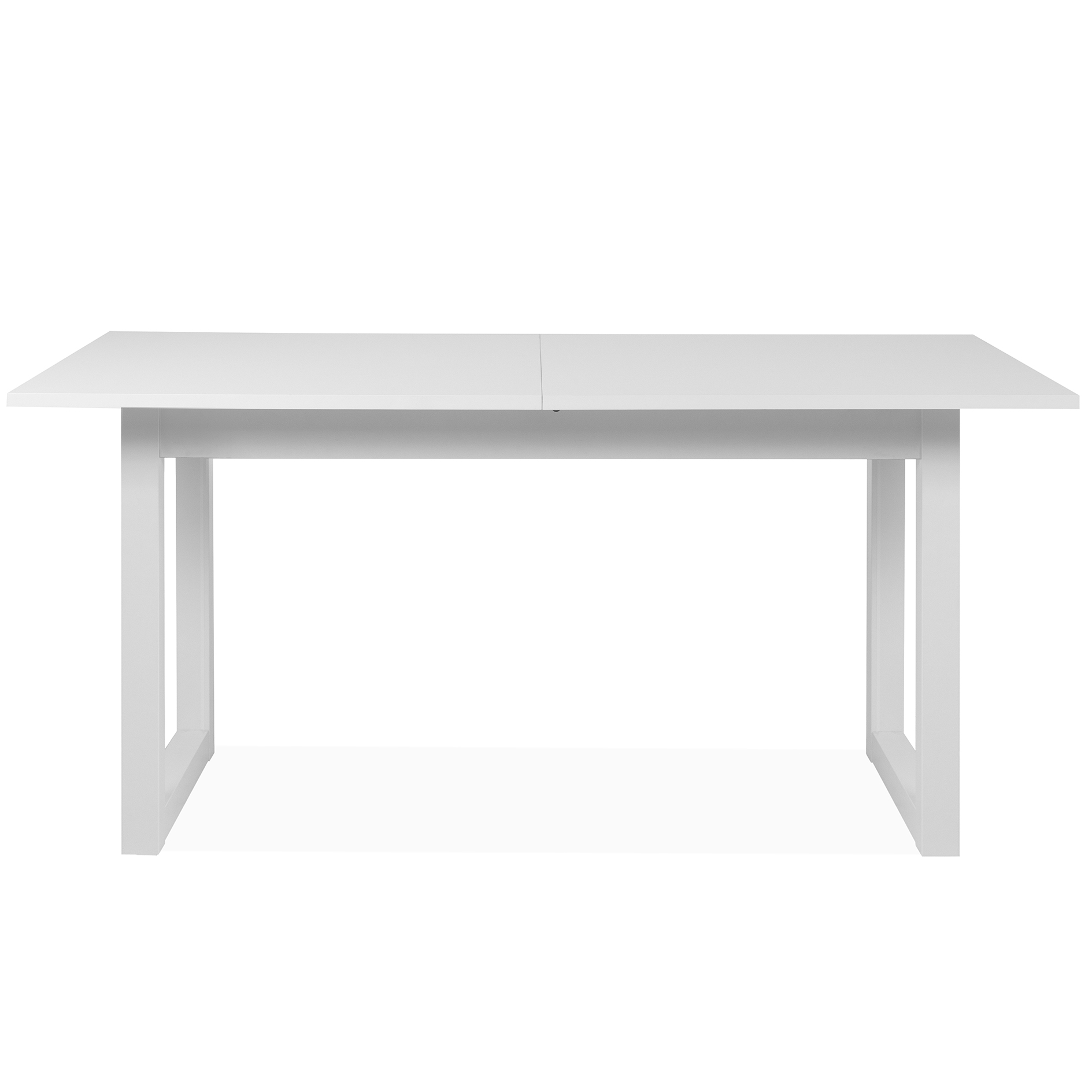 Esstisch DENVER - weiß - ausziehbar - 160-200x90 cm