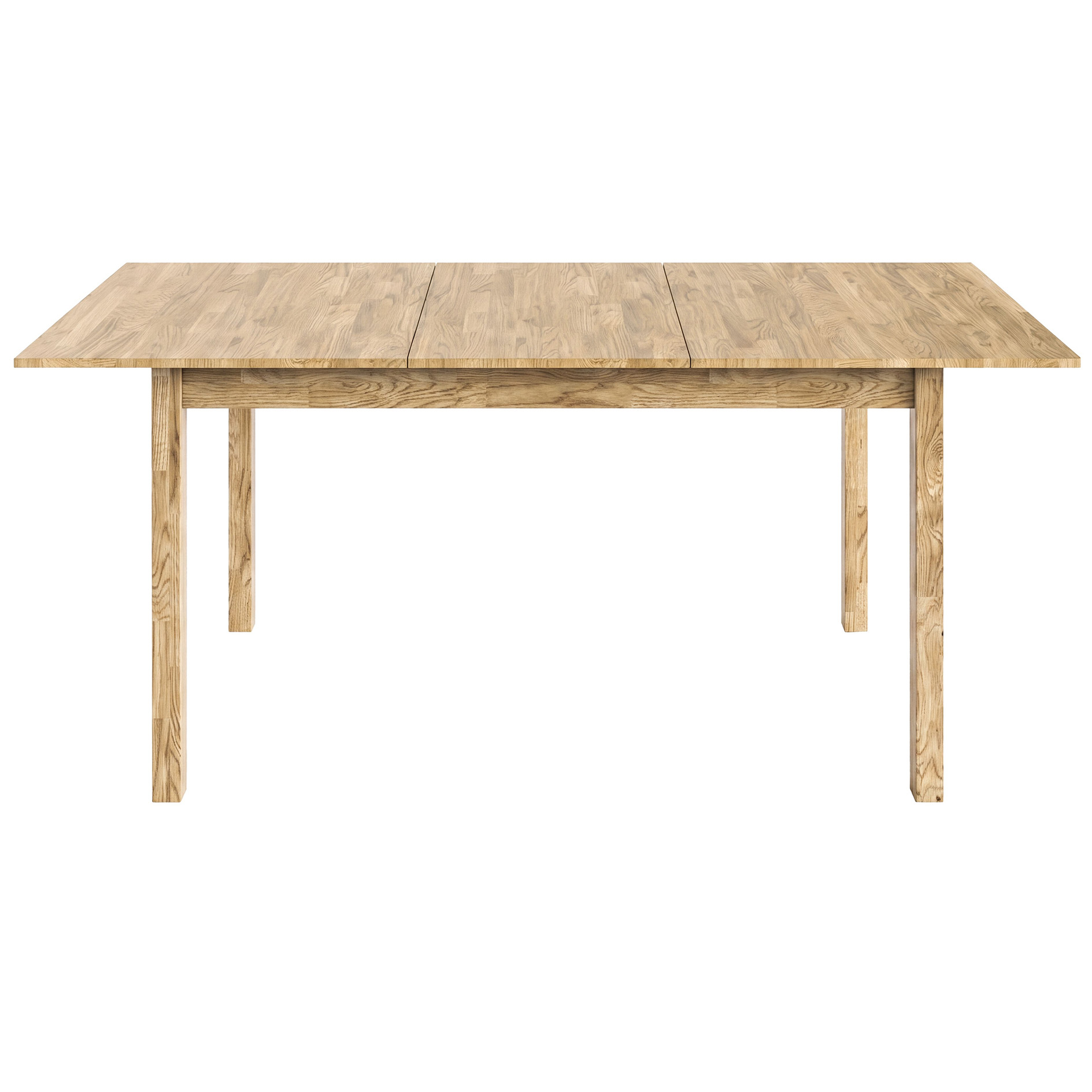 Esstisch - Eiche Massivholz - ausziehbar - 140-180x80 cm