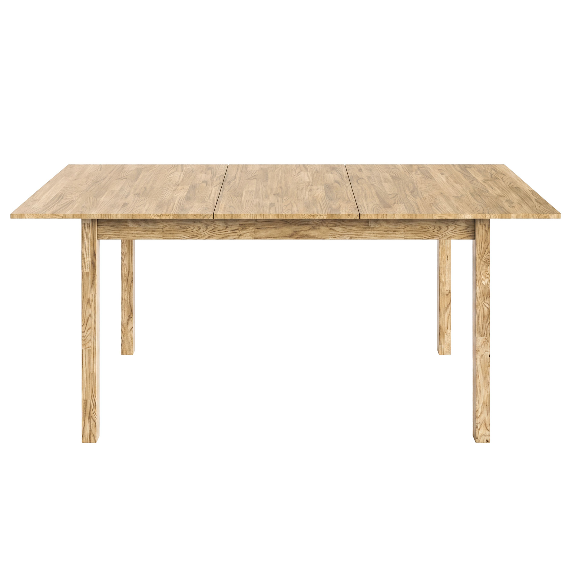 Esstisch - Eiche Massivholz - ausziehbar - 160-200x80 cm