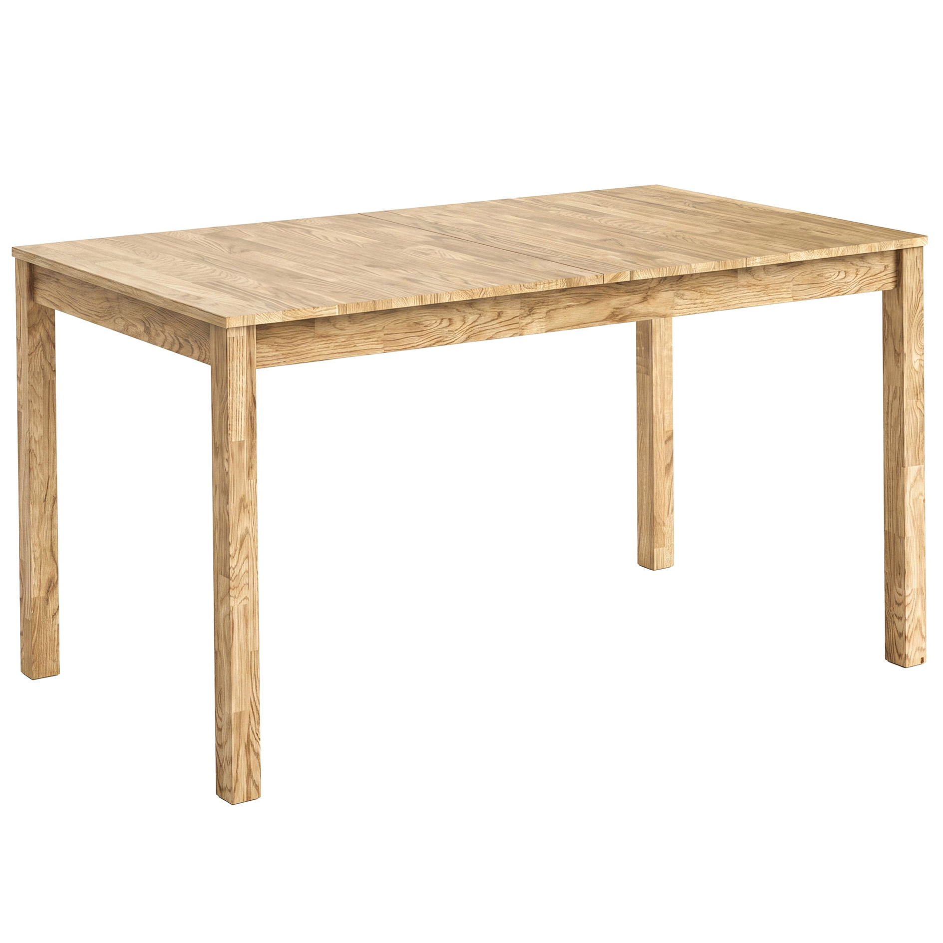Esstisch - Eiche Massivholz - ausziehbar - 160-200x80 cm