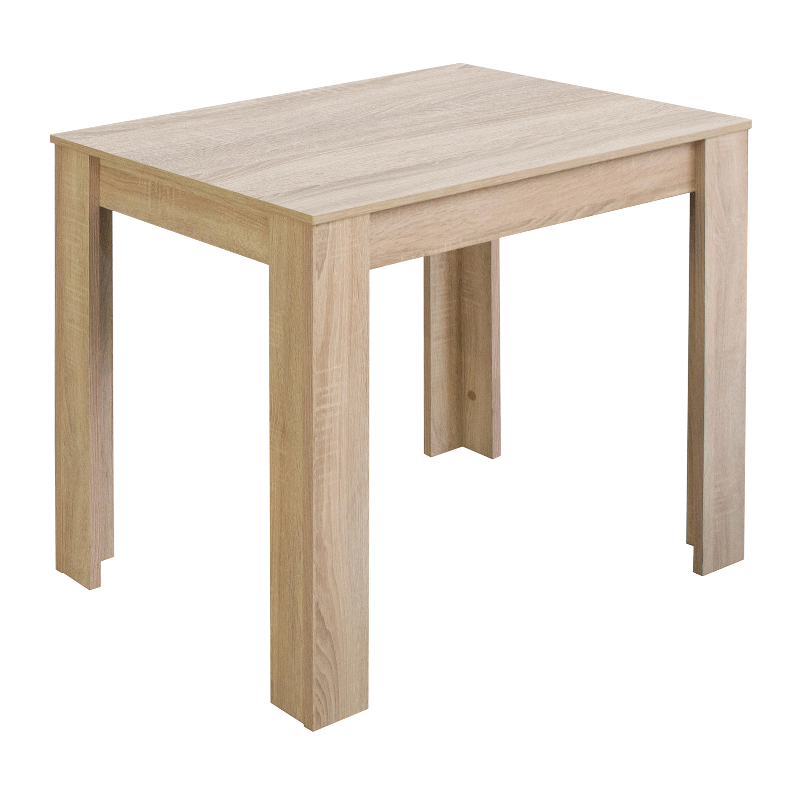 Esstisch - Eiche sägerau - 80 cm