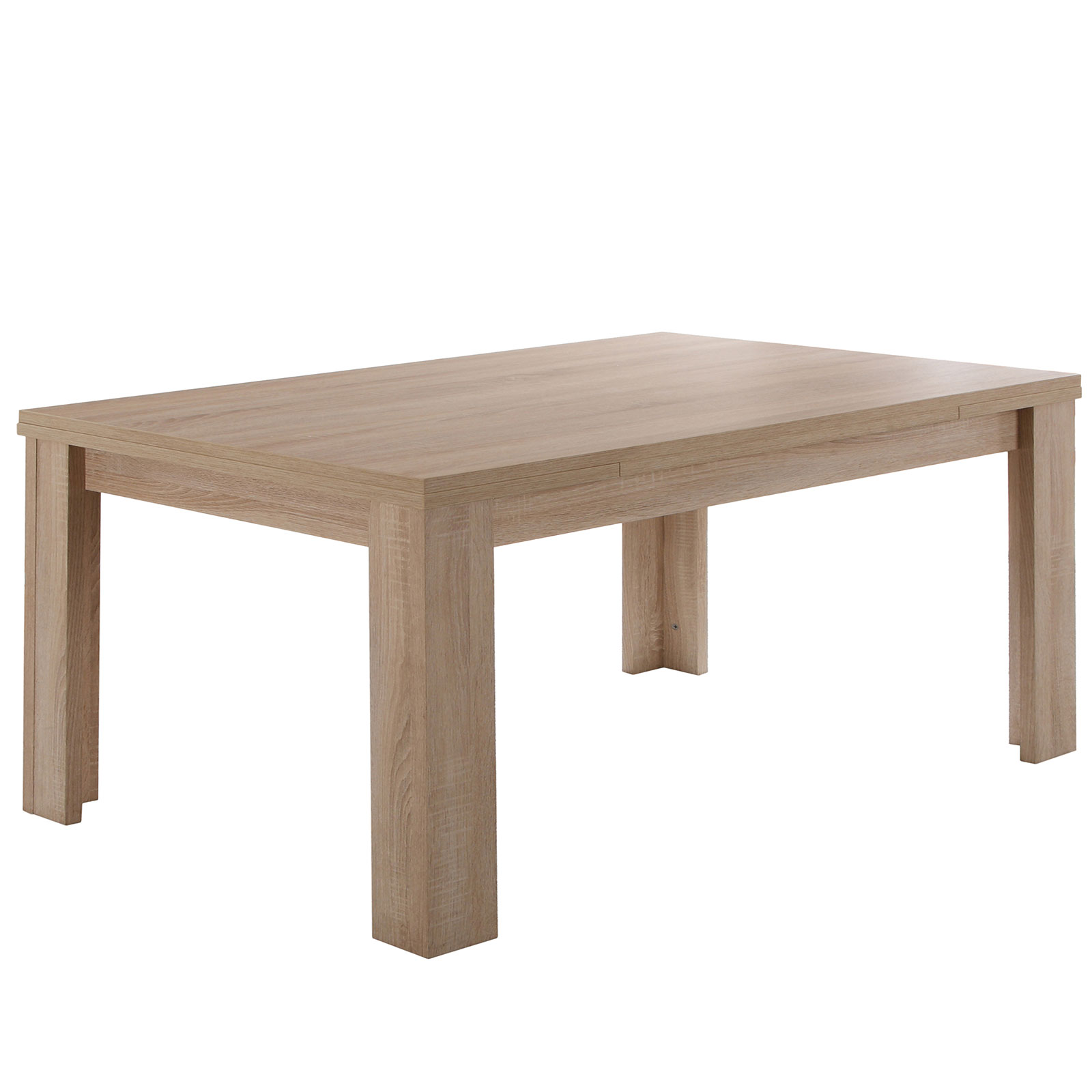Esstisch - Eiche Sägerau - ausziehbar - 160 cm