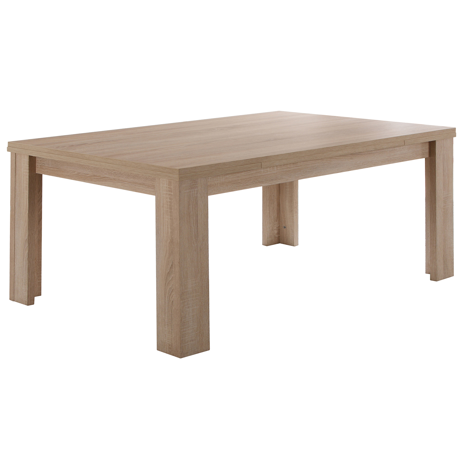 Esstisch - Eiche Sägerau - ausziehbar - 180 cm