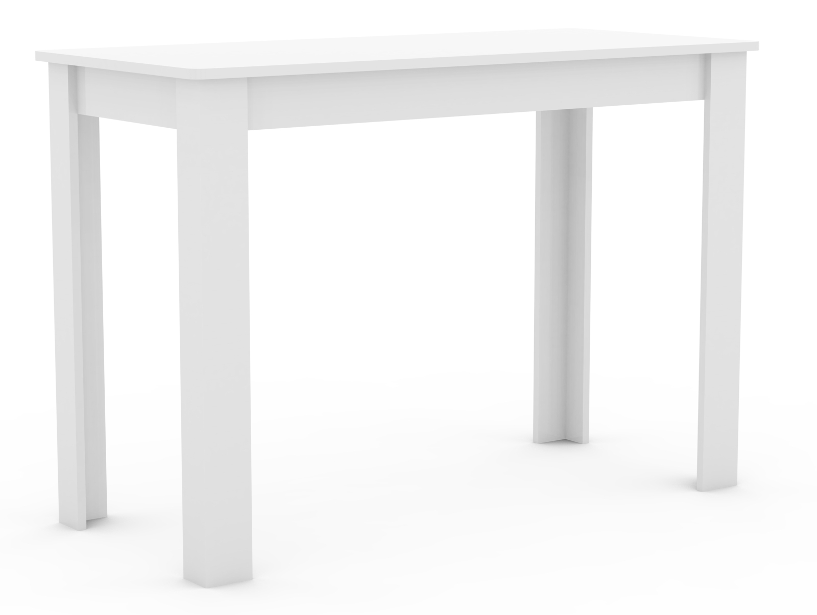 Esstisch ESAL 110 - weiß - 110x50 cm