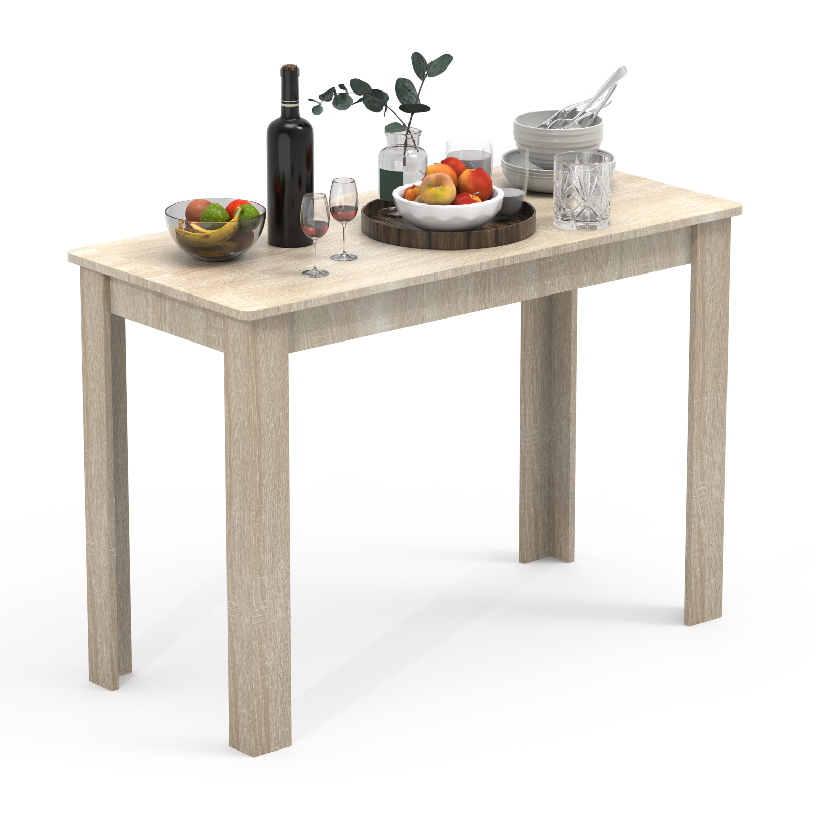 Esstisch ESAL 80 - Sonoma Eiche - 80x50 cm