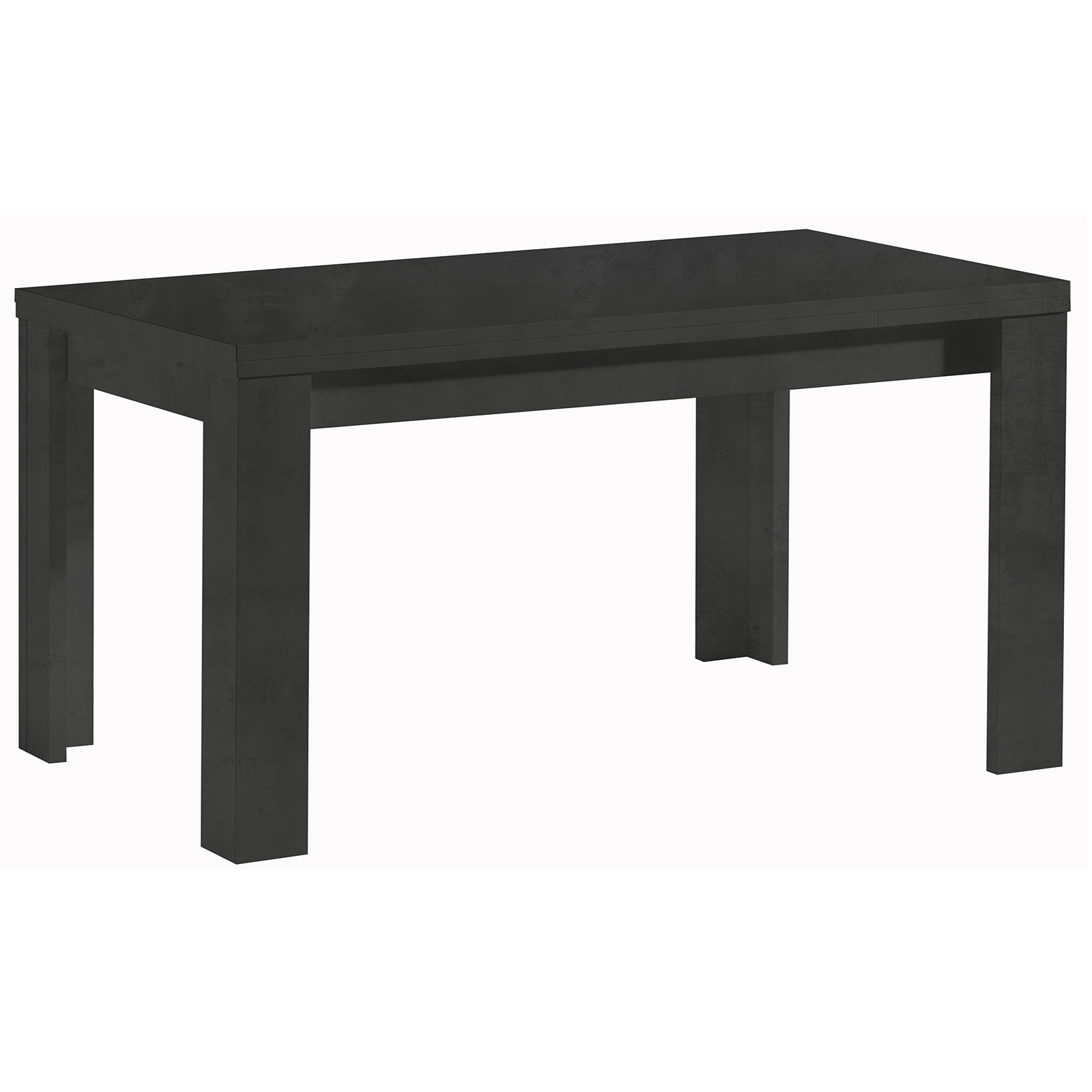 Esstisch - graphit - ausziehbar - 160 cm