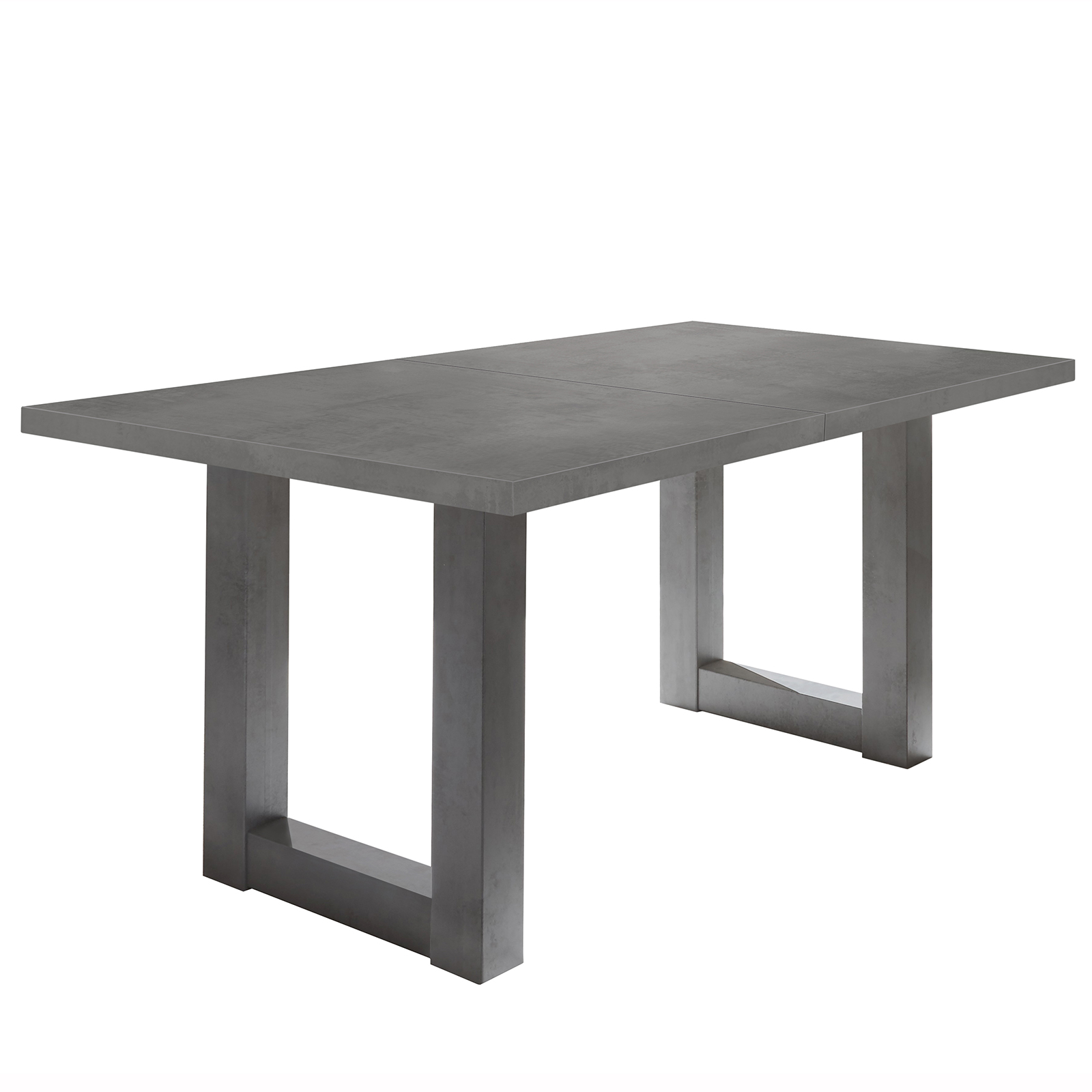Esstisch - Graphitoptik - ausziehbar - 160-210 cm