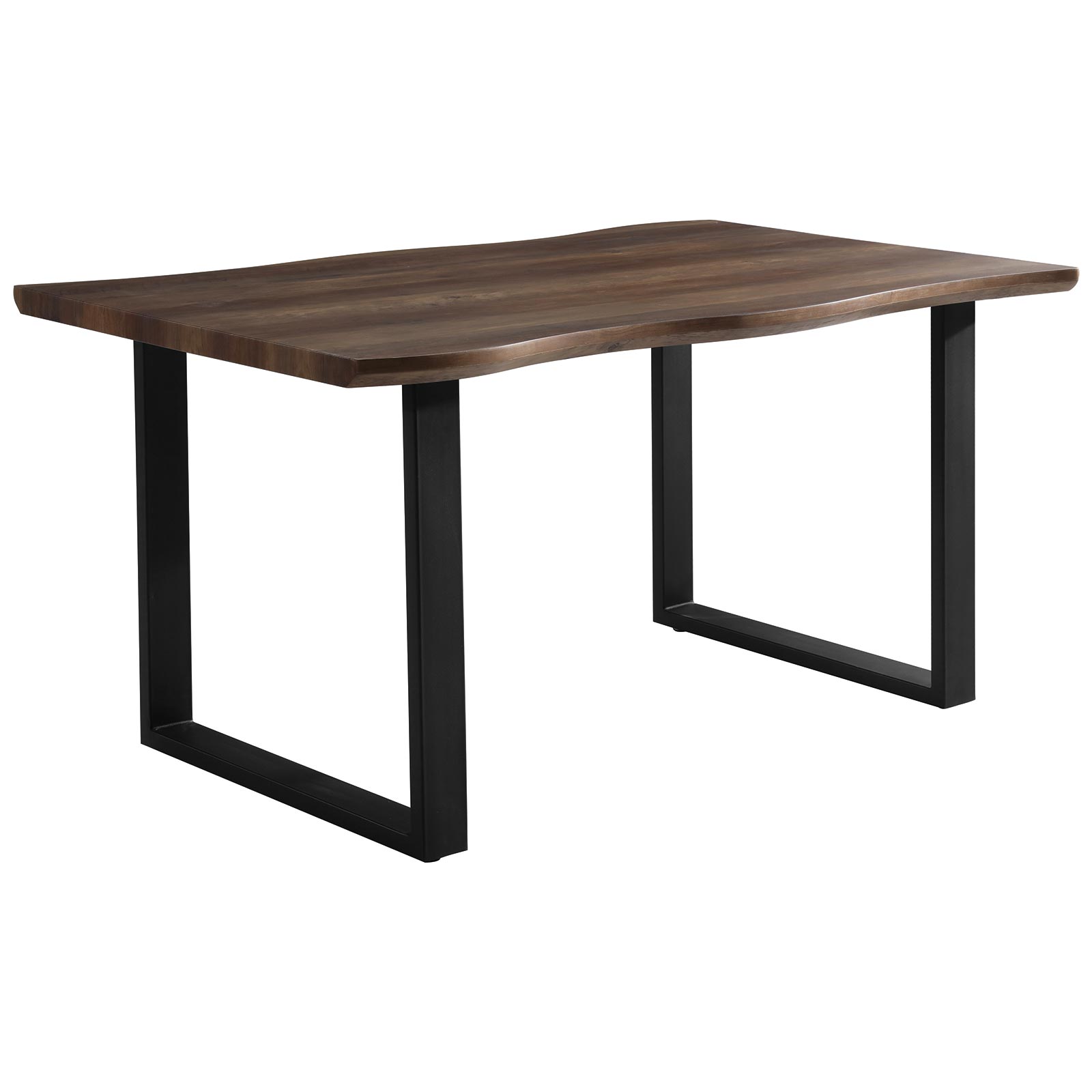Esstisch - Holz-Optik - schwarz - 150x90 cm