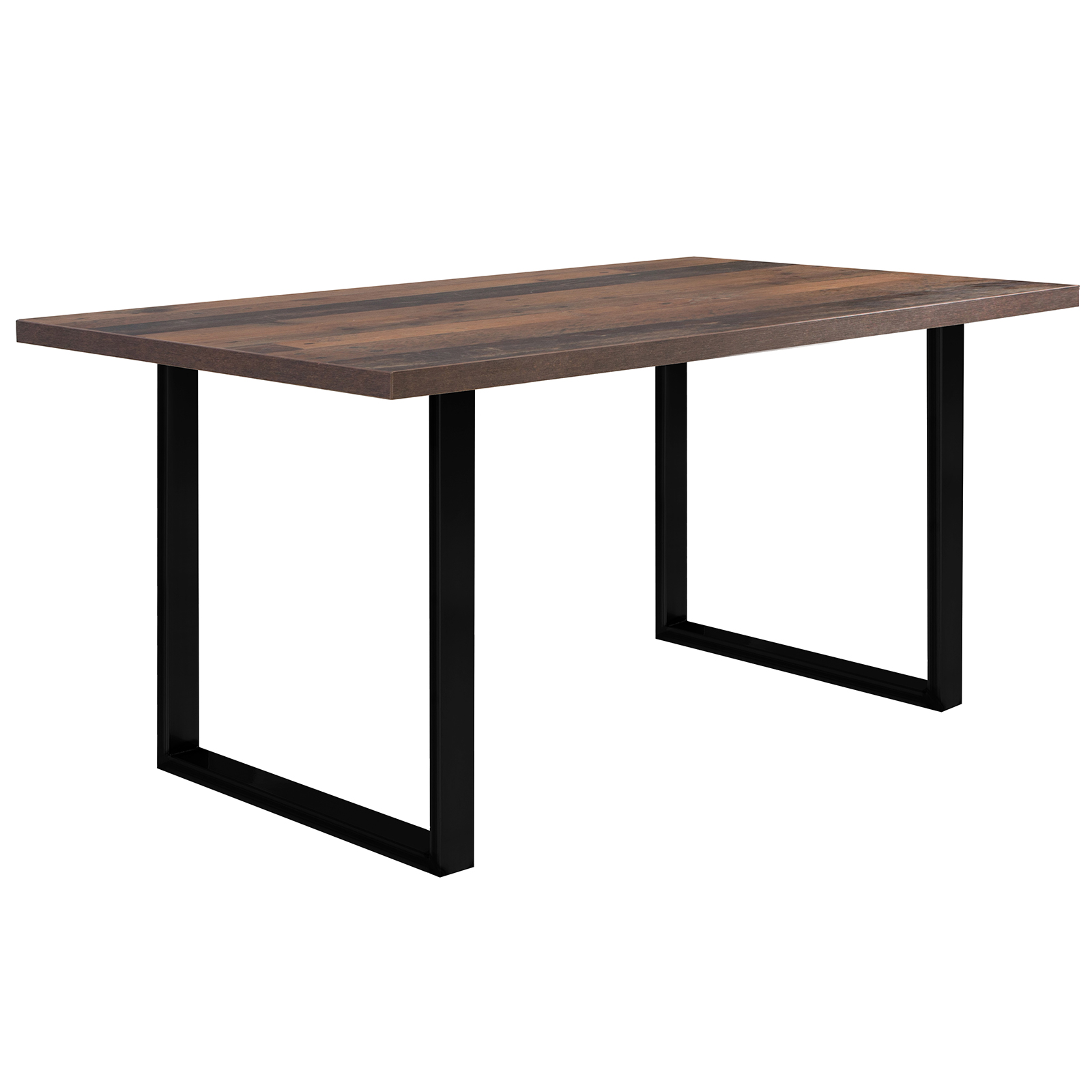 Esstisch - Old Wood Vintage - schwarz - 160x90 cm