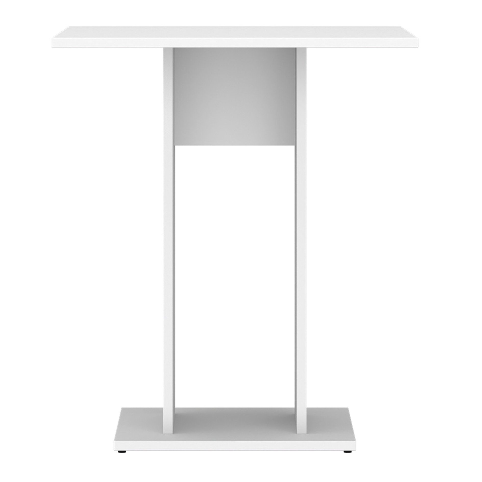 Esstisch - weiß - 67x67 cm