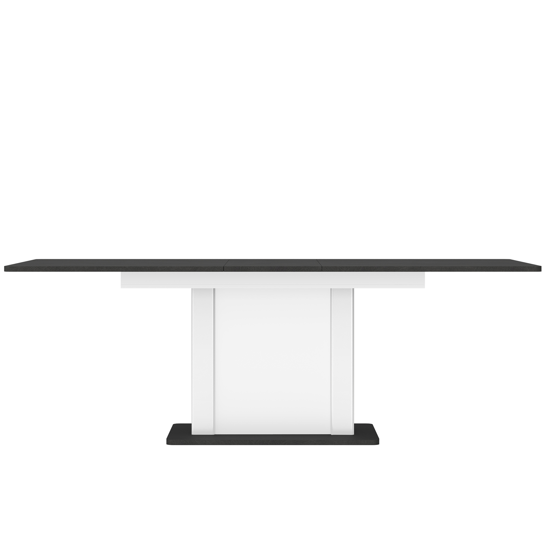 Esstisch - weiß - Matera - ausziebar - 180-220 cm