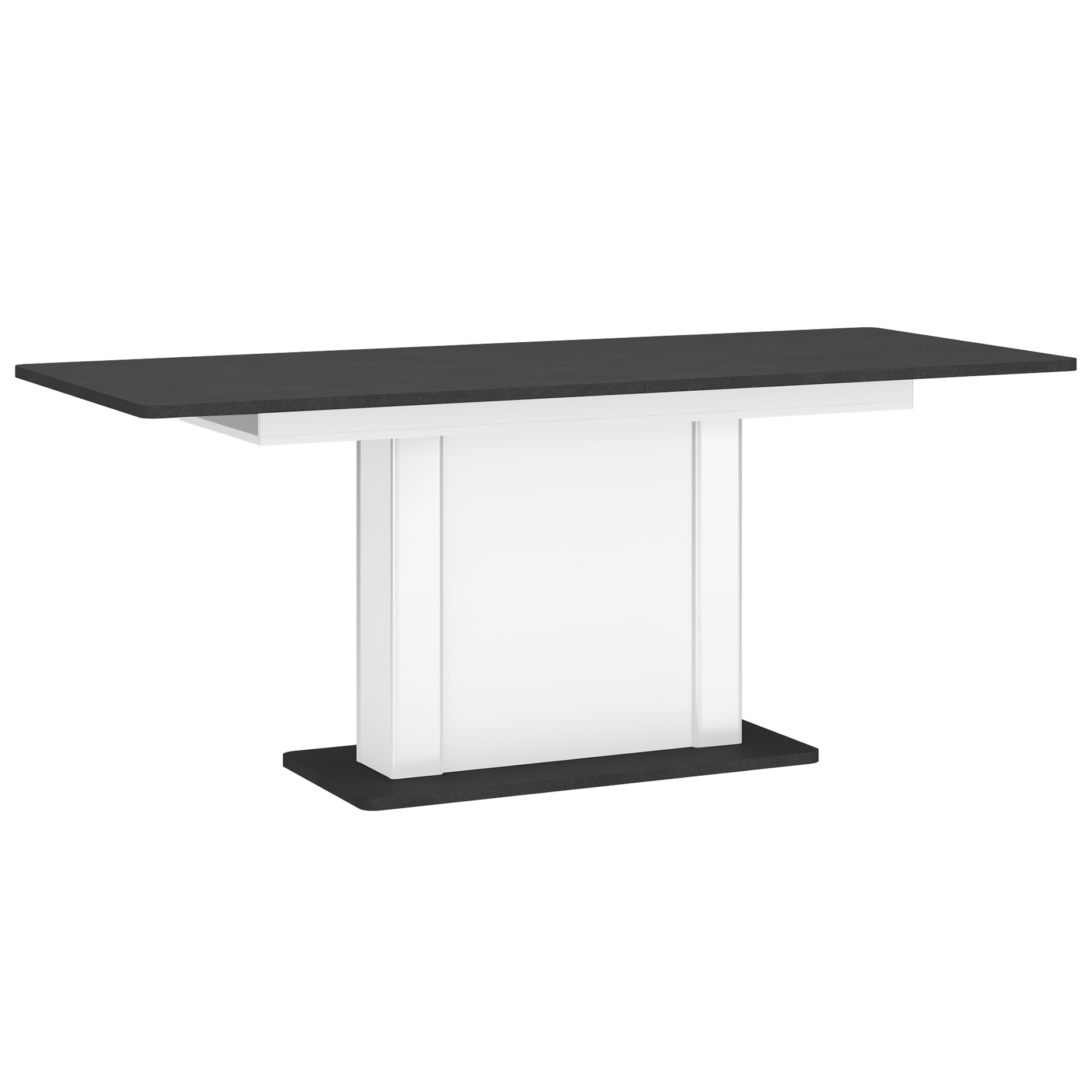 Esstisch - weiß - Matera - ausziebar - 180-220 cm