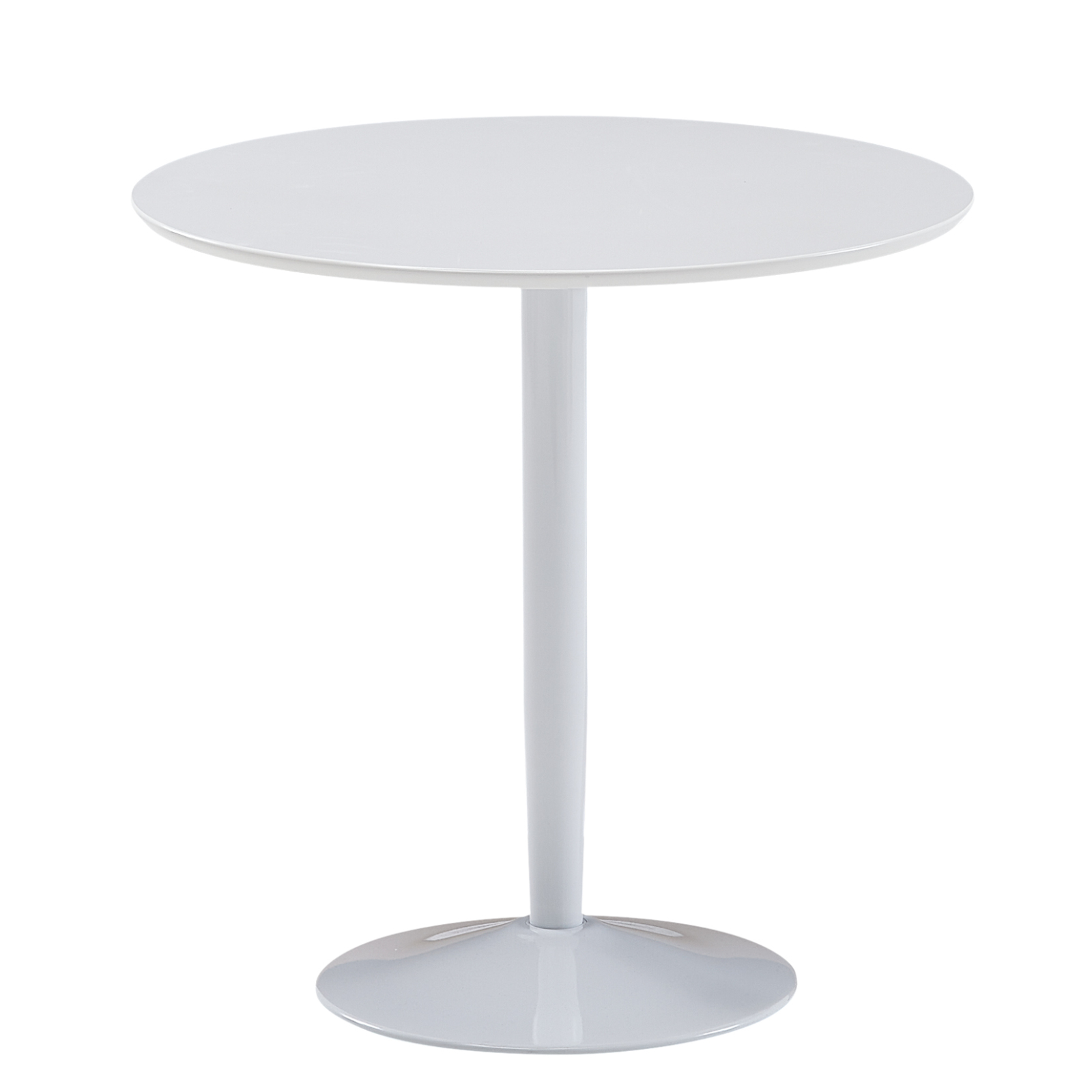 Esstisch - weiß - rund - Ø 75 cm