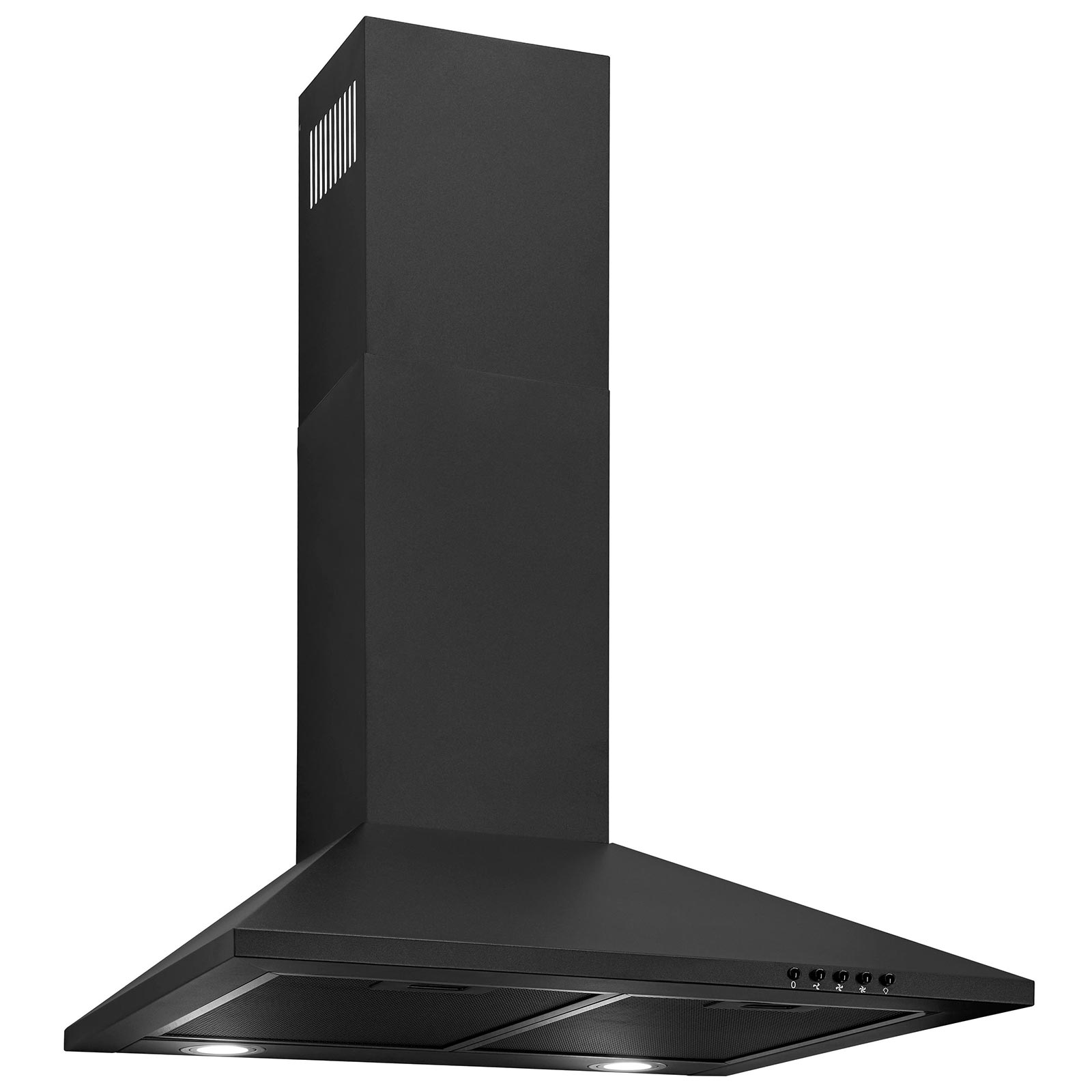 EXQUISIT Dunstabzugshaube KH 60-8.2 sw - schwarz - B