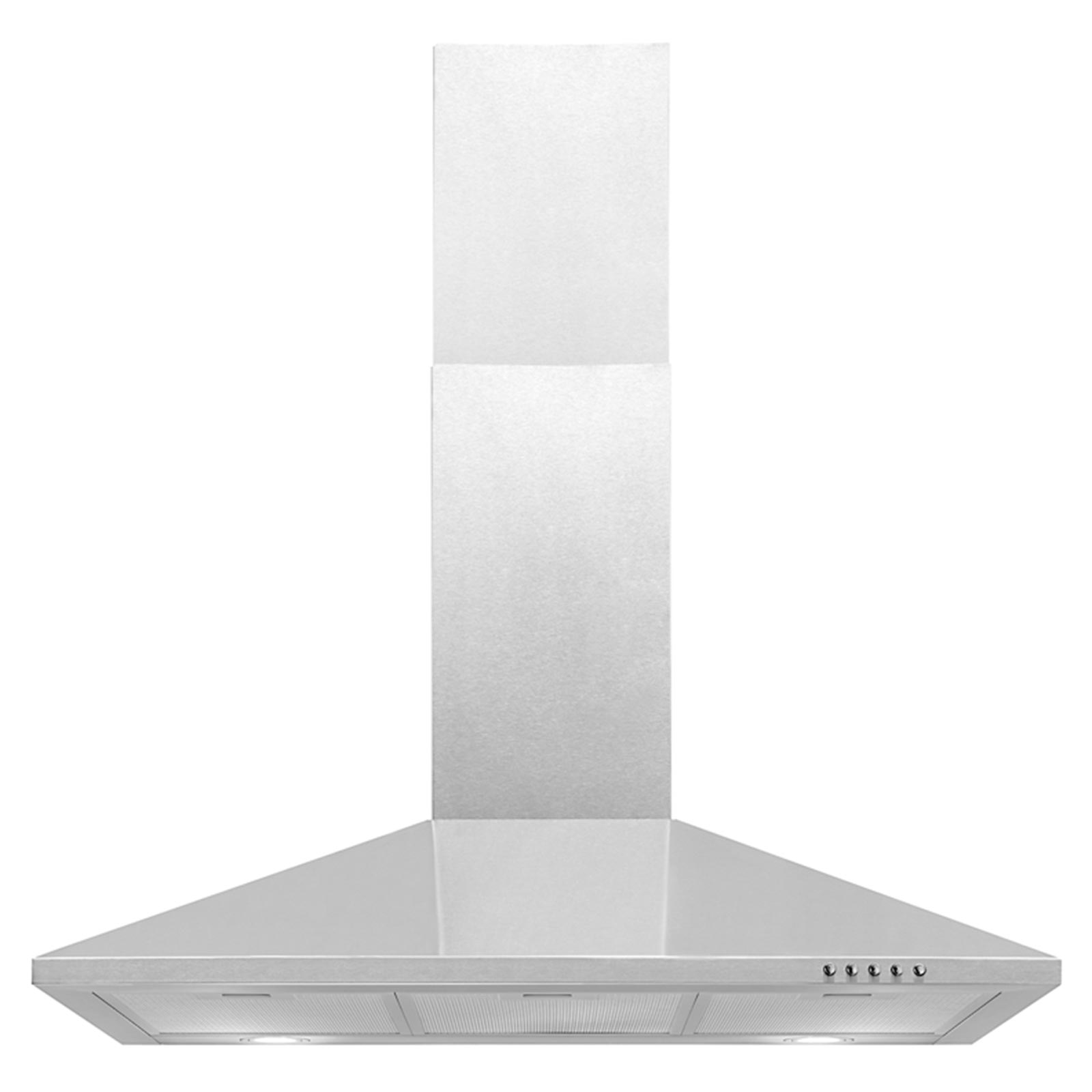 EXQUISIT Dunstabzugshaube KH 90-8 - Edelstahl - 90 cm - B