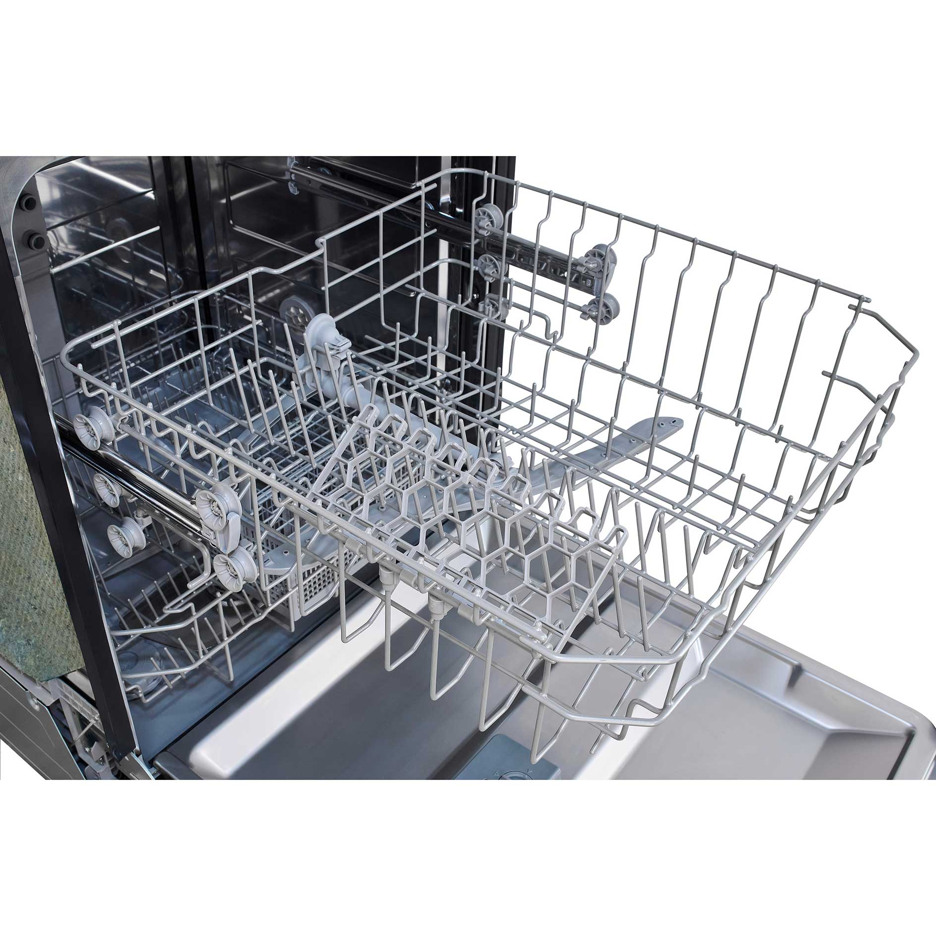 EXQUISIT Einbau-Geschirrspüler EGSP 6312-EB-030E - teilintegriert - E
