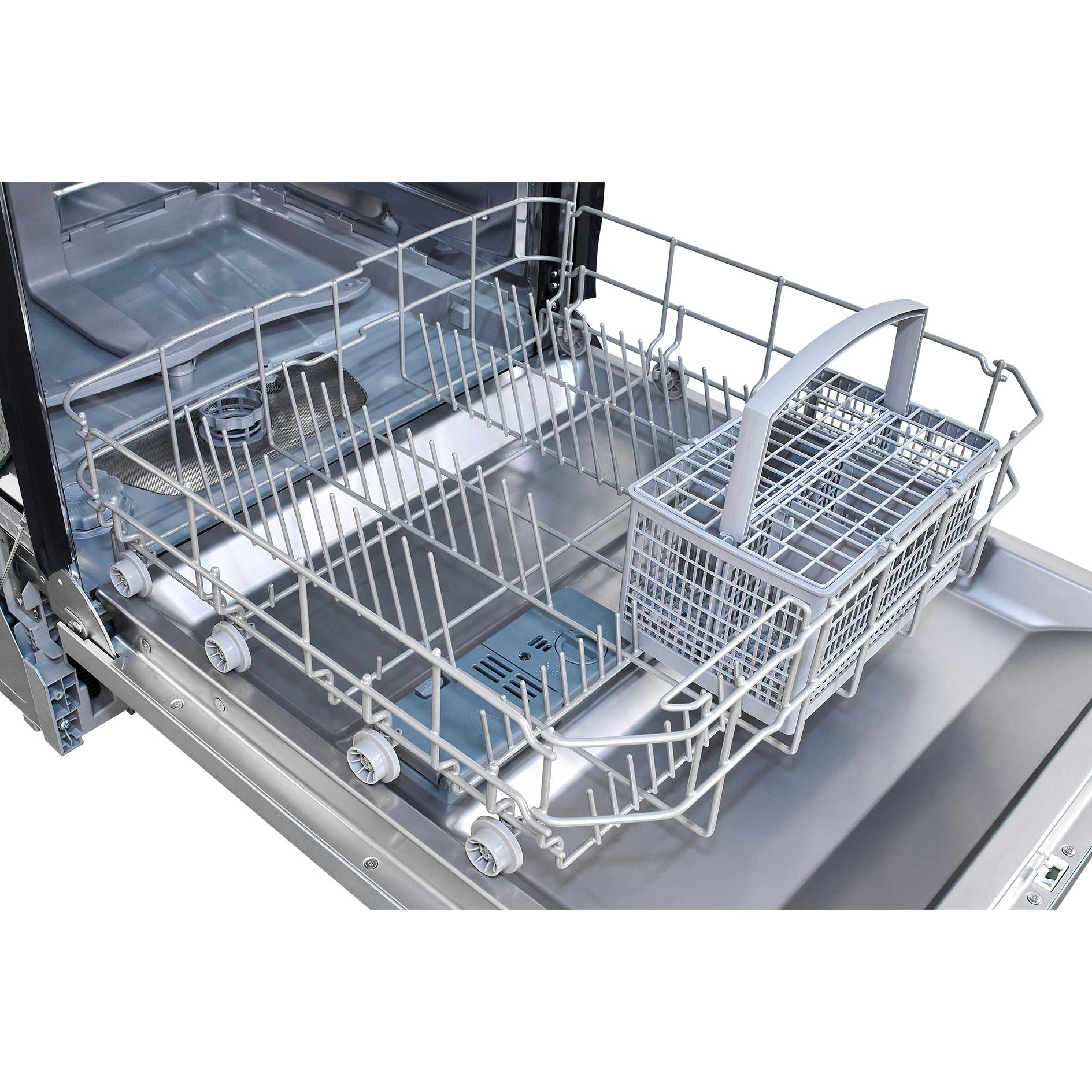 EXQUISIT Einbau-Geschirrspüler EGSP 6312-EB-030E - teilintegriert - E